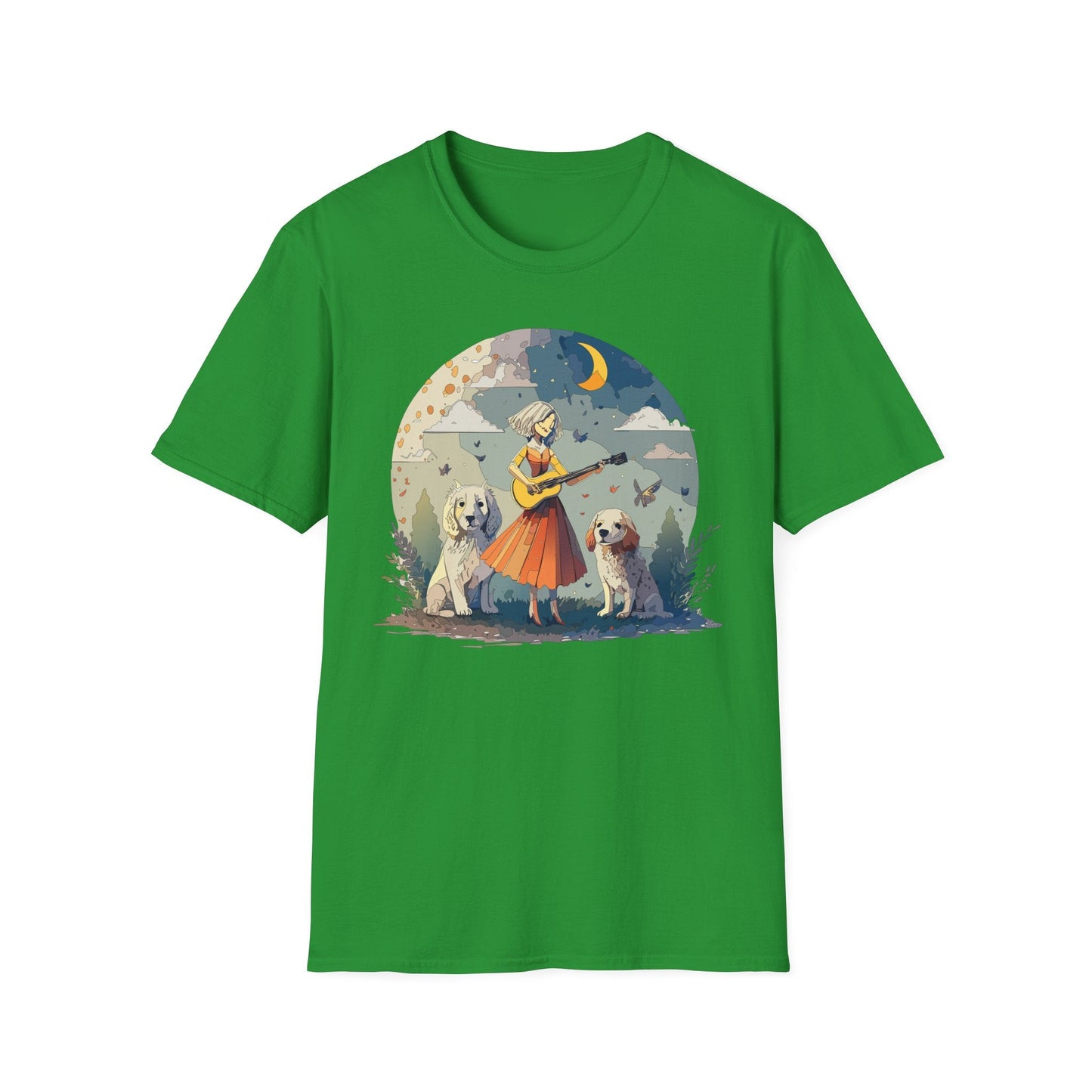 Womens Graphic T Shirts Art Design Tee Softstyle Gildan 64000 100 Percent Cotton