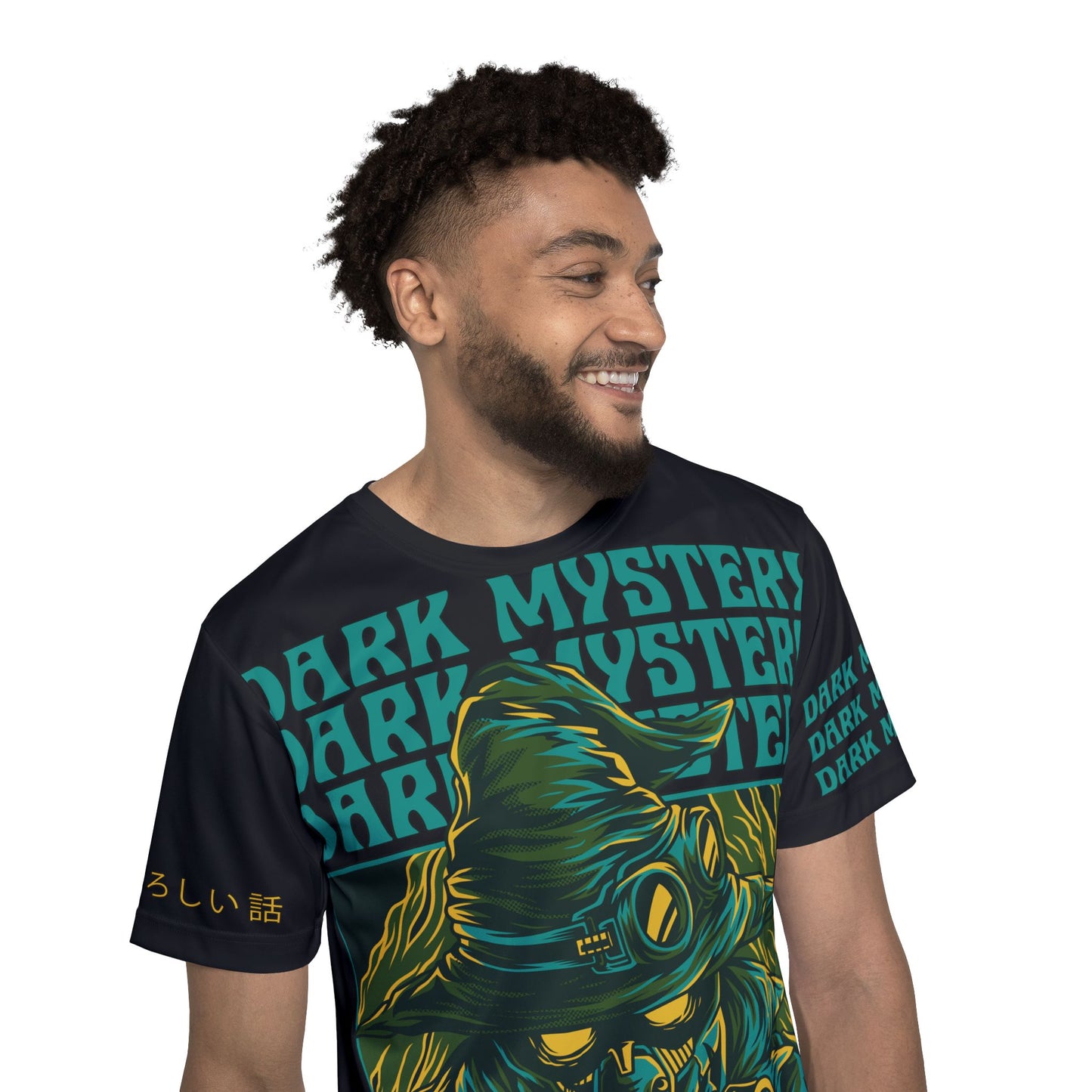 58-Be Fun Graphic T-Shirt, Art Design Poly Shirt, All Over Print Graphic Tee, Monsters T-Shirt, Cartoon Tees