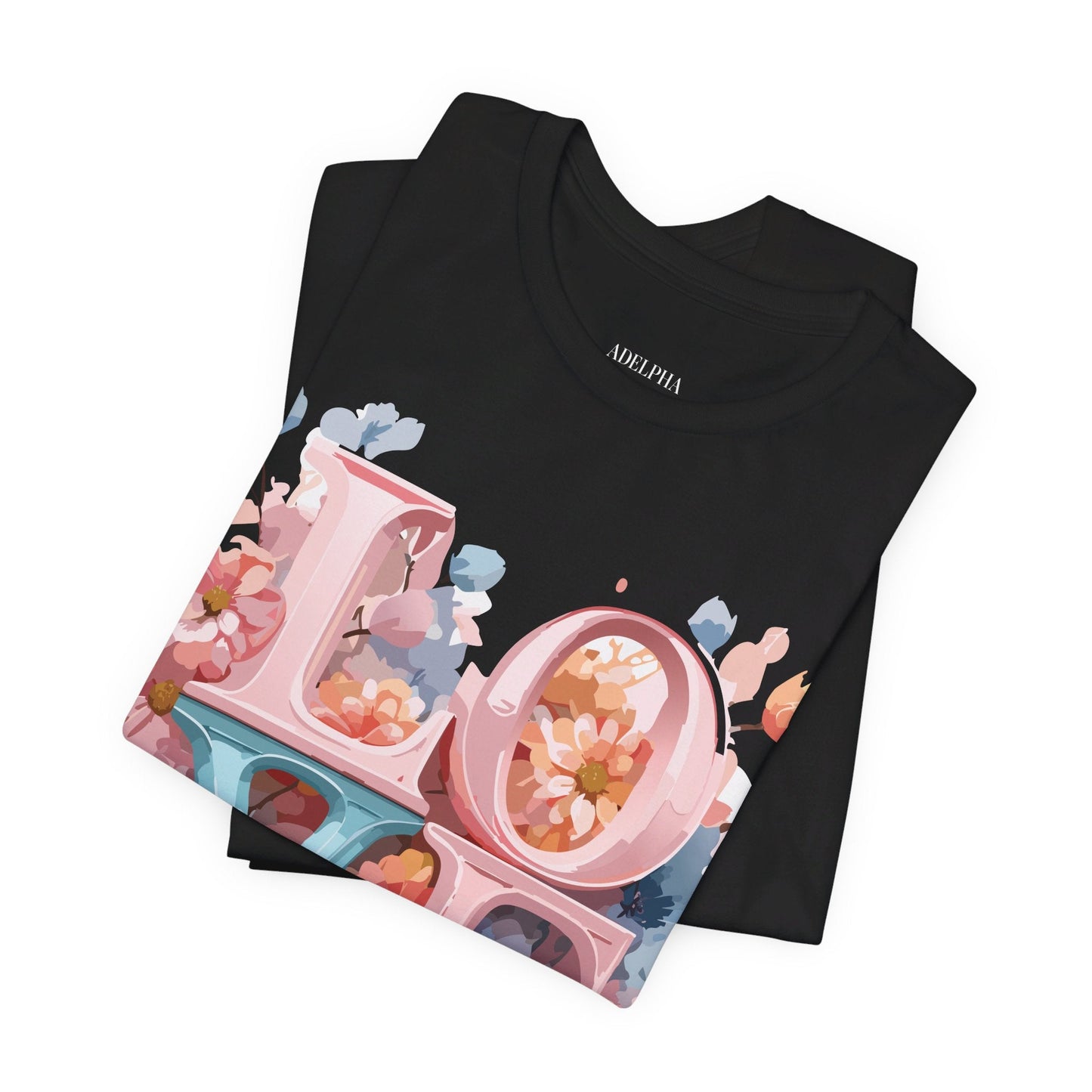 Valentine Graphic Tee Unisex Vintage Inspired Art Design Shirt Adelpha Premium Jersey Short Sleeve