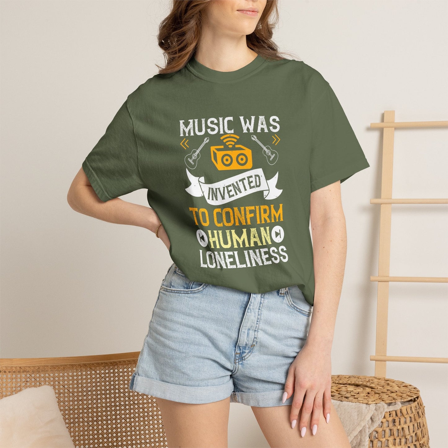 Music Graphic Design Unisex Cotton T-shirt m38