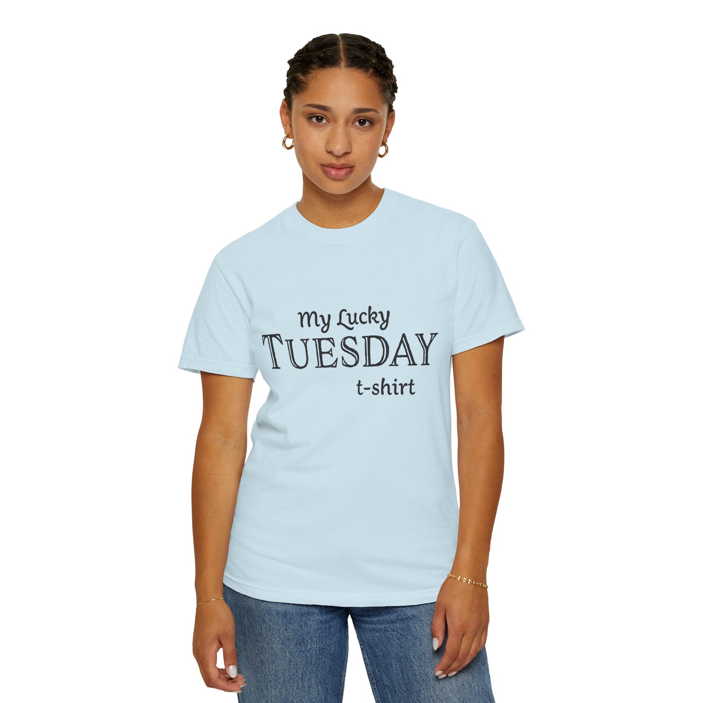 Unisex T-shirt with weekdays design