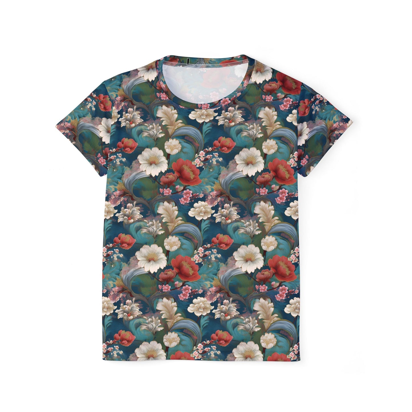 Floral Print Shirt, Shirt with Flowers