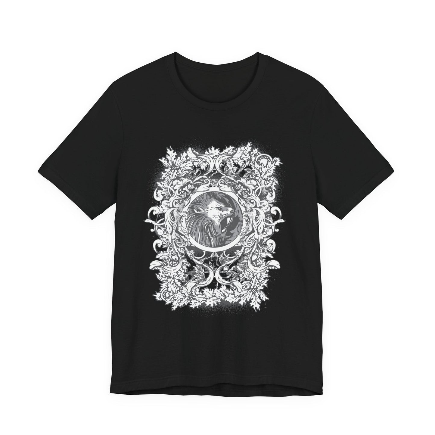 Gothic Illustration Graphic Unisex Cotton T-Shirt r18