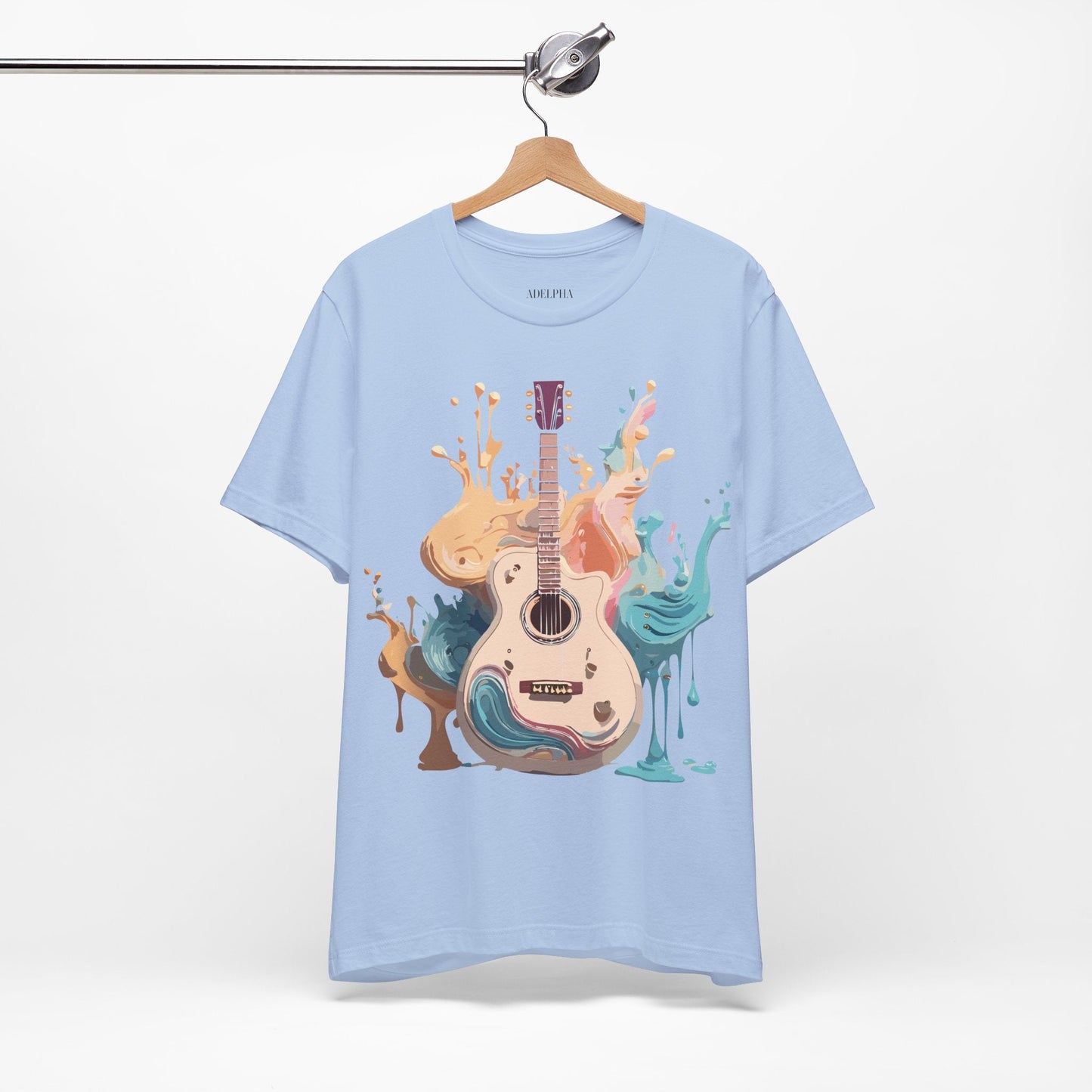 Adelpha Music Graphic T Shirt Unisex Jersey Short Sleeve Tee Vintage Inspired Art Tee