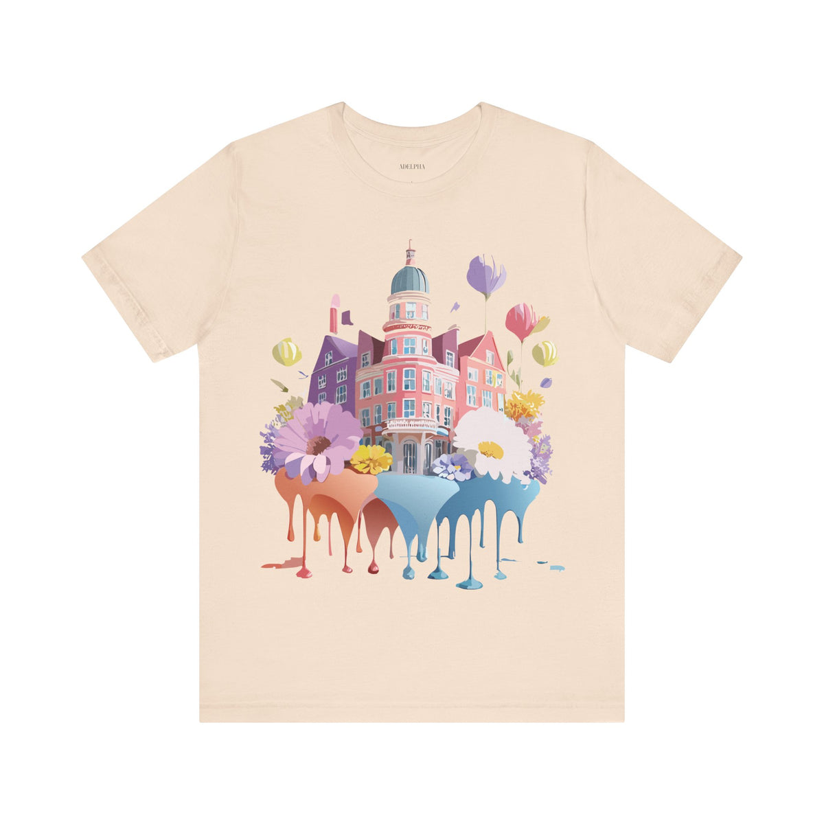 Unisex Cotton Bella+Canvas Tee with Amsterdam