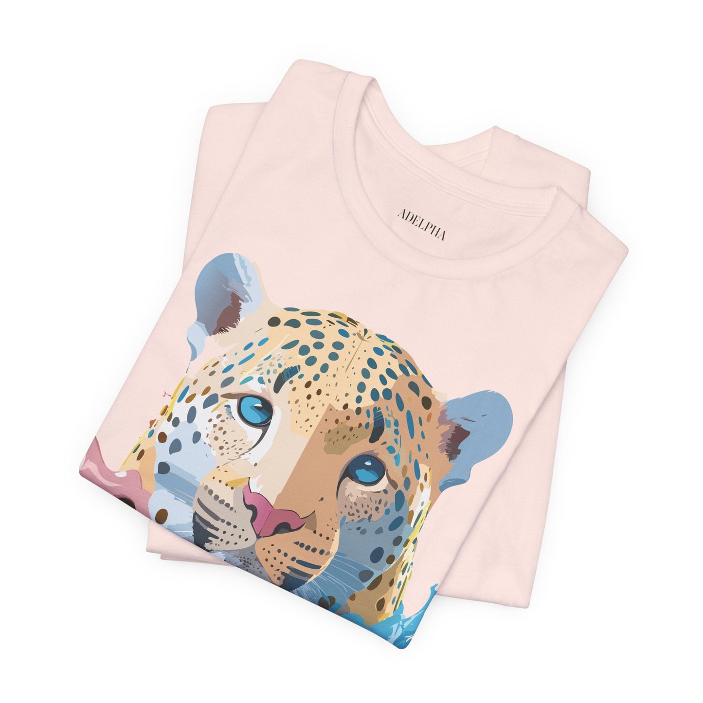 Adelpha Cheetah Graphic T Shirt Unisex Jersey Short Sleeve Vintage Art Tee