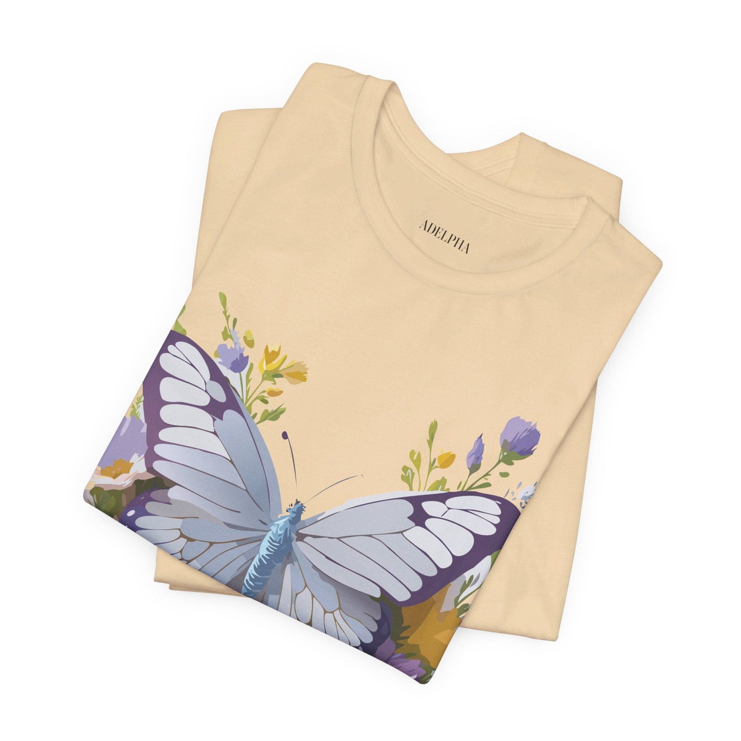 Adelpha Vintage Inspired Graphic Tee Unisex Short Sleeve Shirt