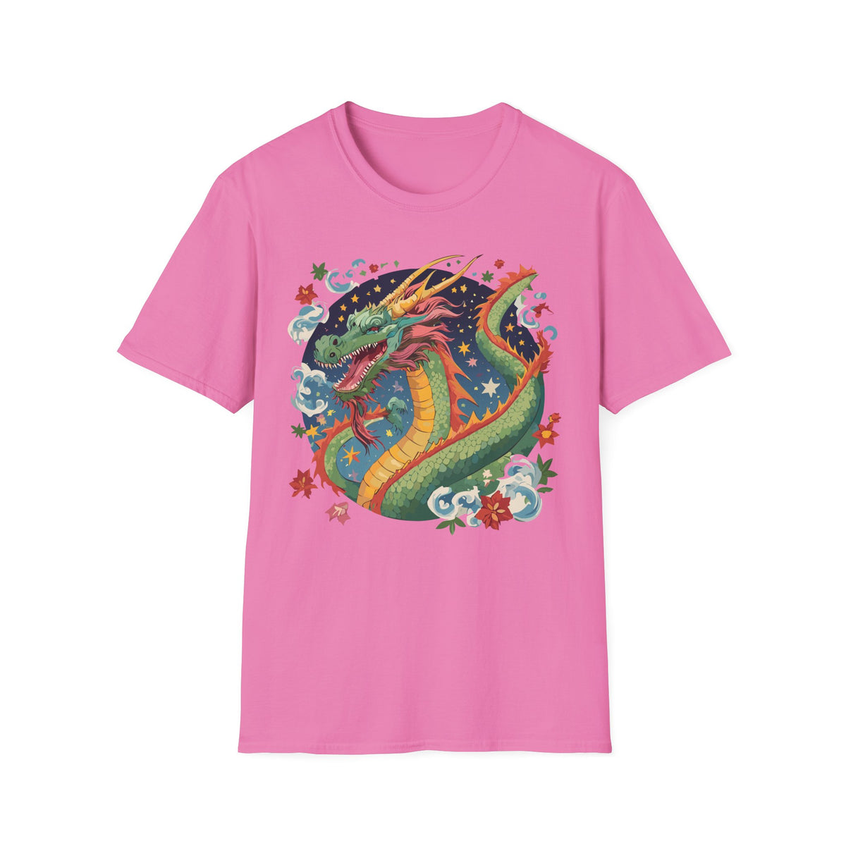 Dragon Graphic Tee Gildan Unisex 100 Cotton Tee Shirt with Animals Design h11