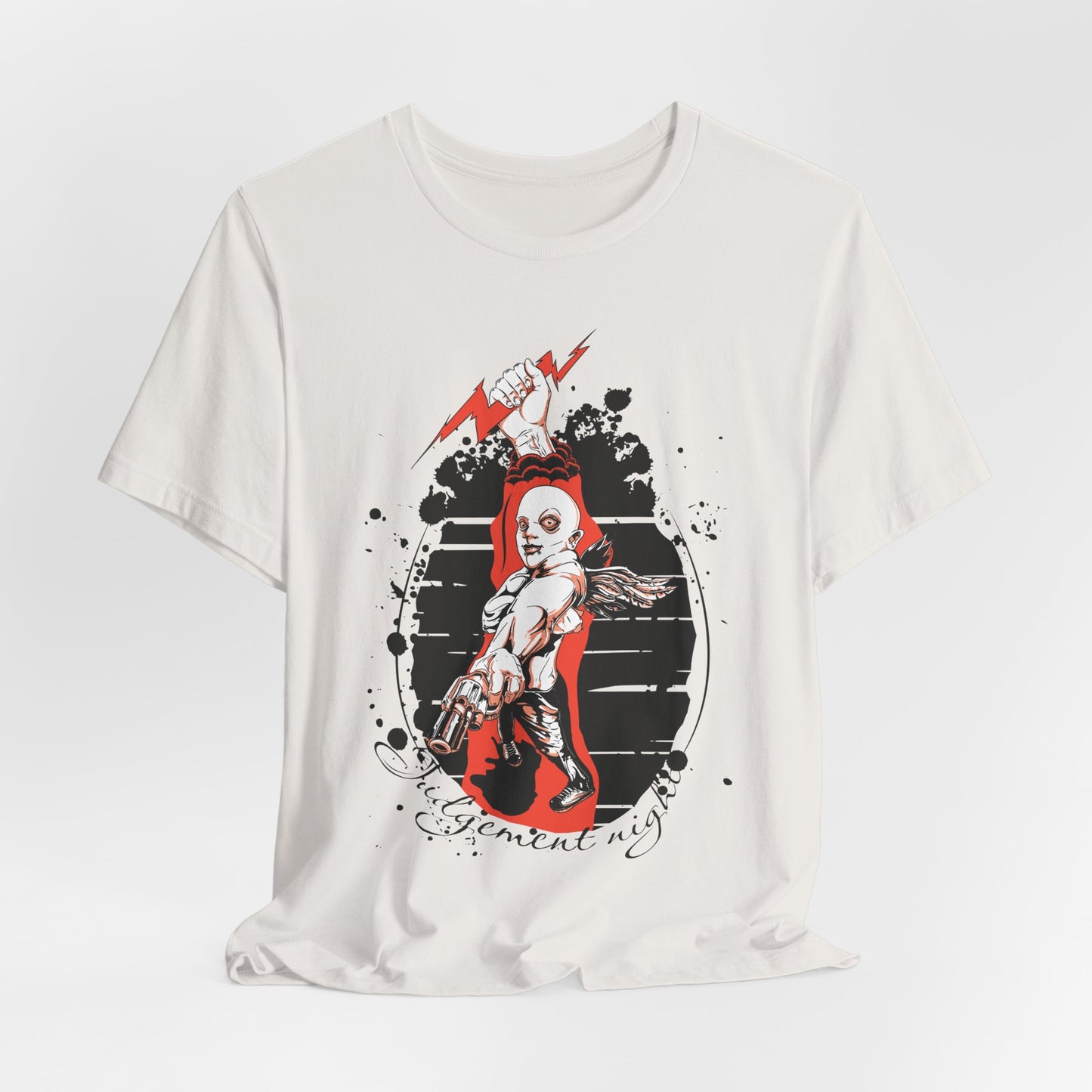 Judgment Night Tee, Artistic Tee, Graphic T-Shirt, Comic Tees, Artistic Comic T-Shirt, Vintage Top