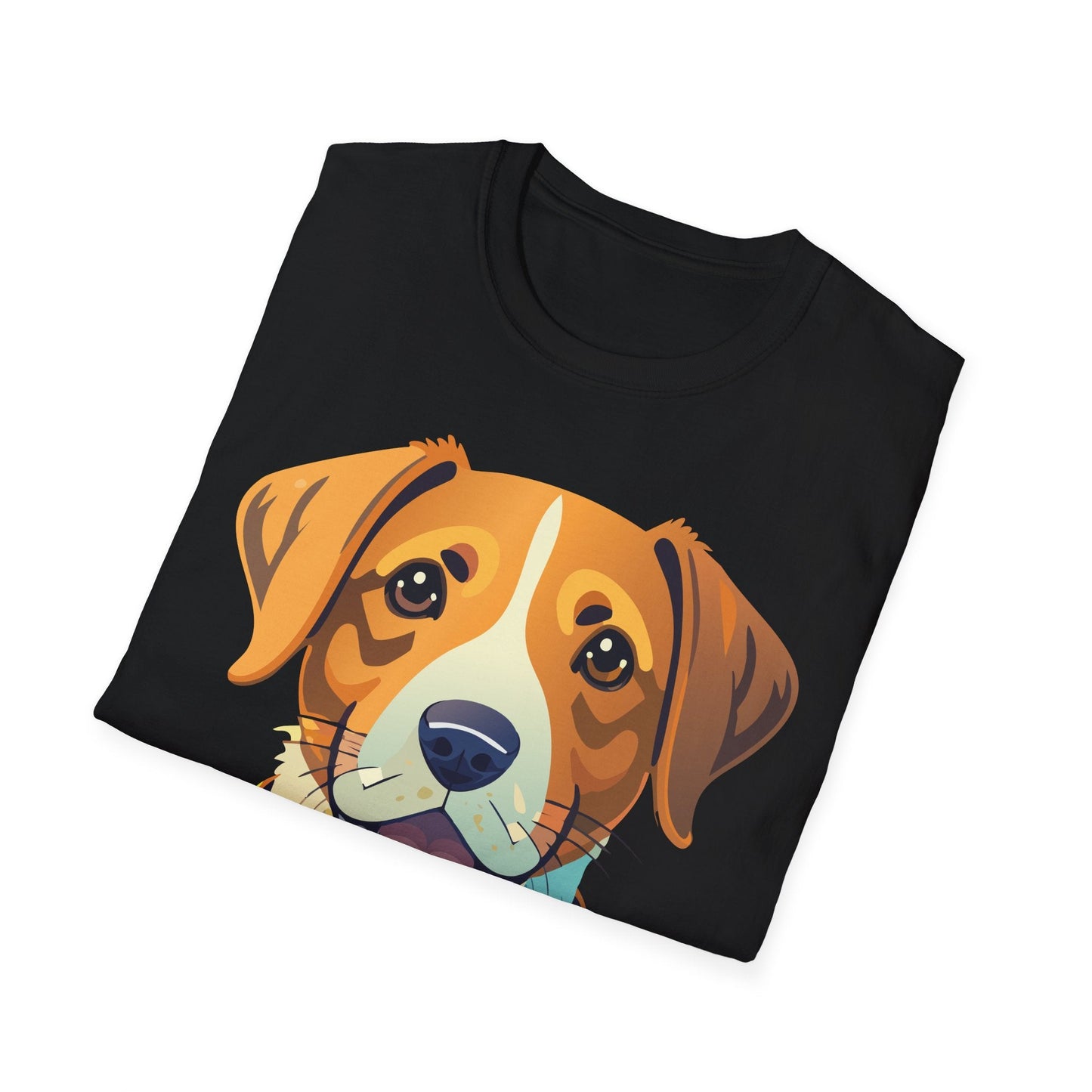 Dog Shirt Unisex Animal Tee Gildan Softstyle 64000 Cotton Tee