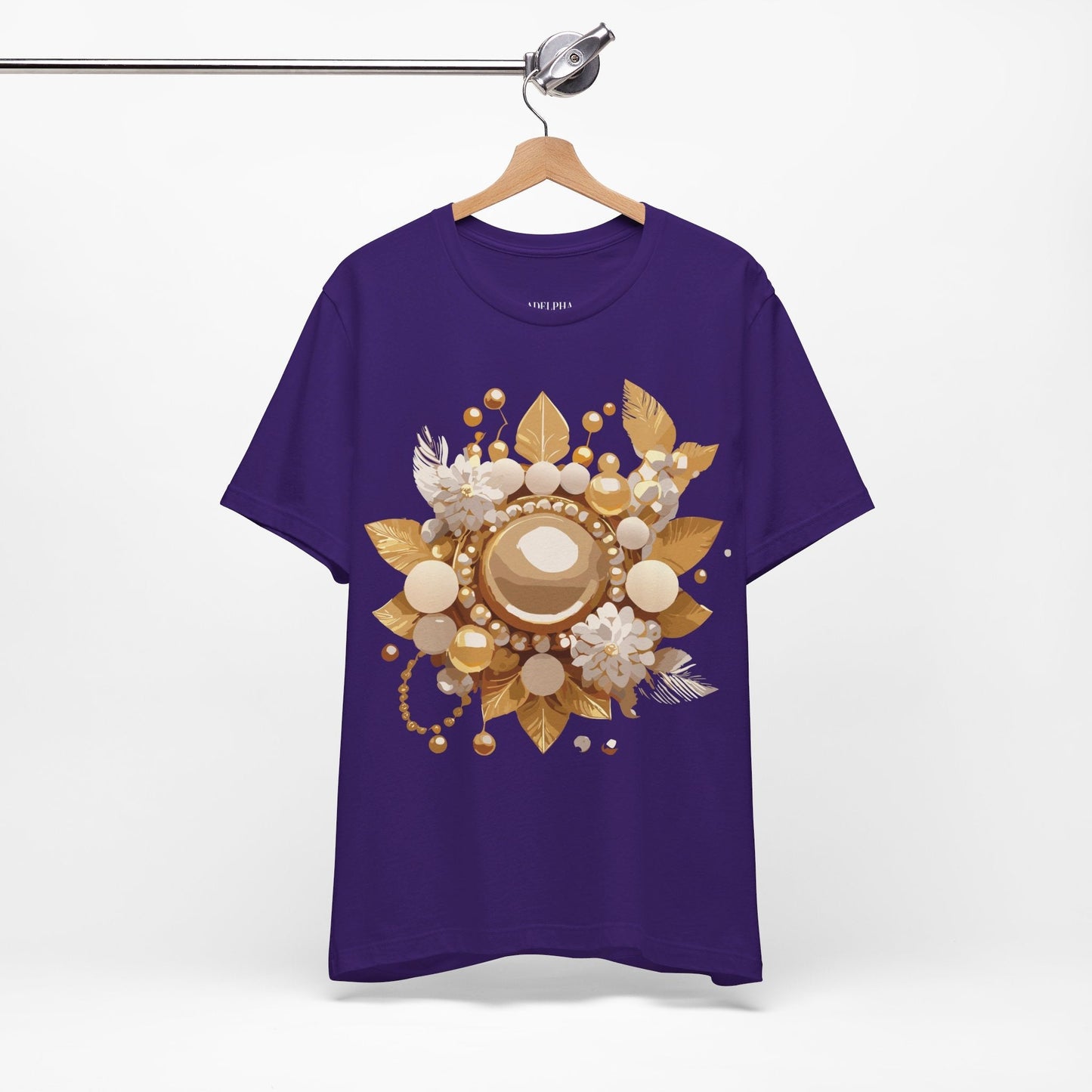 Adelpha Unisex Graphic Tee With Vintage Inspired Artwork Premium Jersey Short Sleeve Shirt