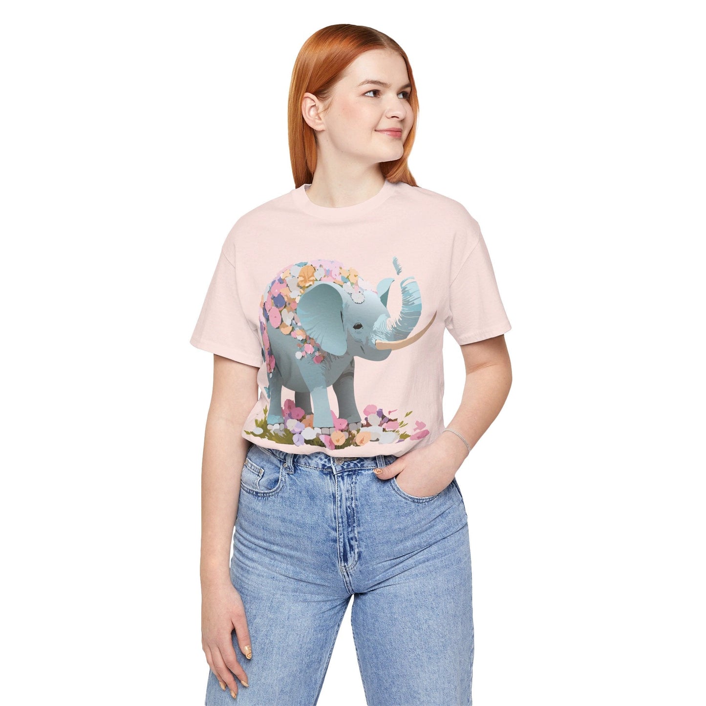 Elephant Graphic T Shirt From Adelpha Unisex Jersey Short Sleeve Vintage Inspired Art Design Tee