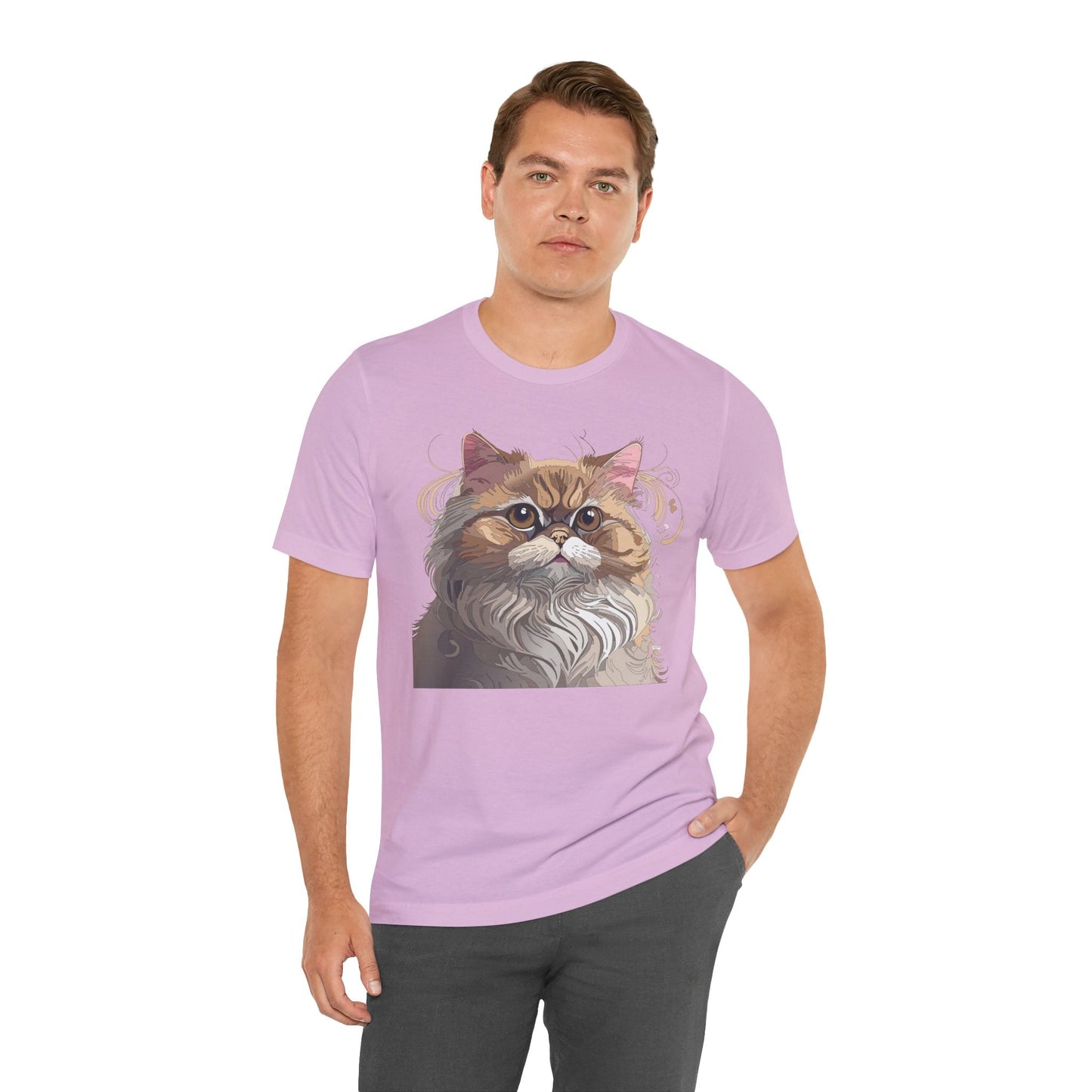 Unisex Animal Shirt With Animals Art Design Tee Short Sleeve Wildlife Print Tee Collection