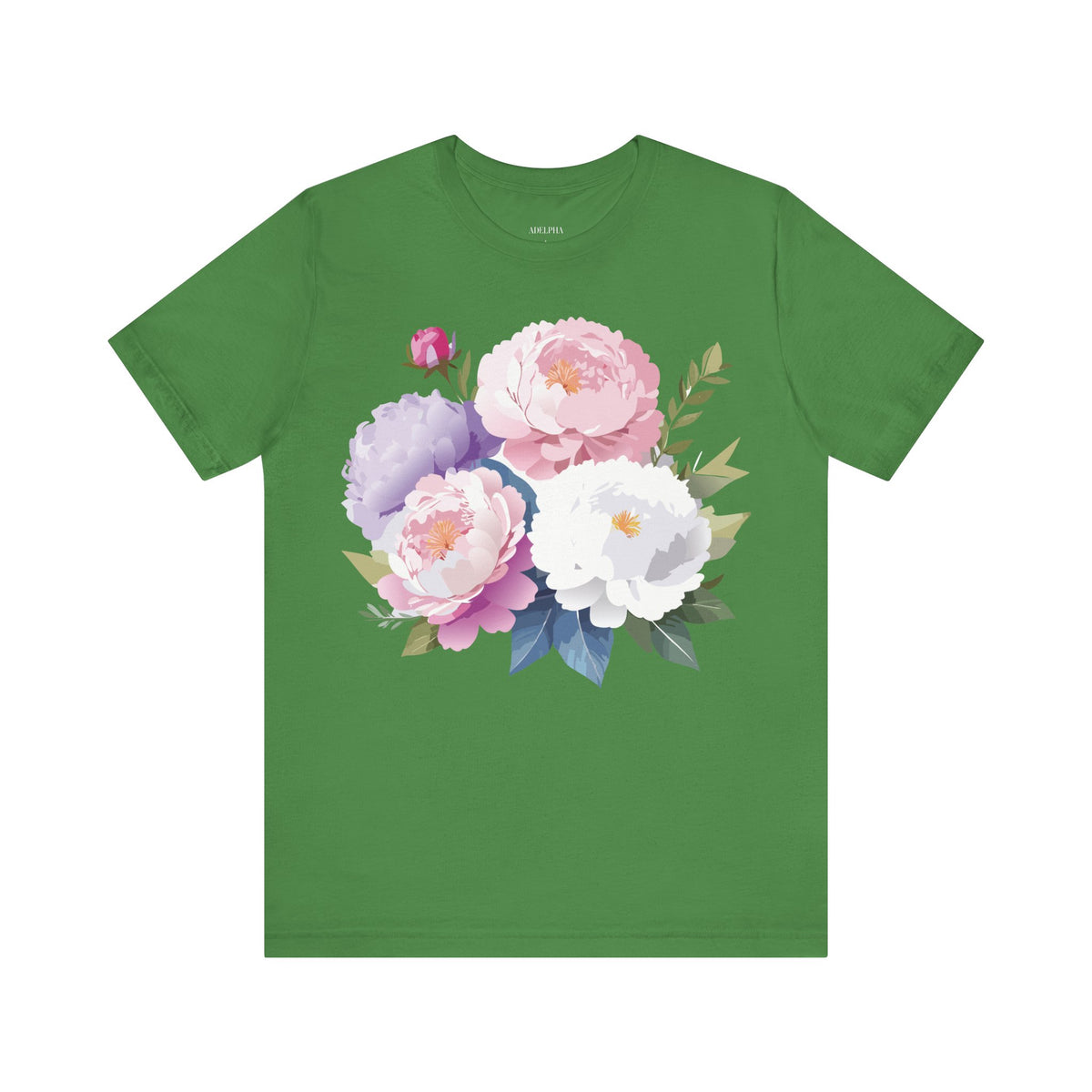 Floral Graphic Tee Shirt - Bella+Canvas Unisex 100 Cotton 36