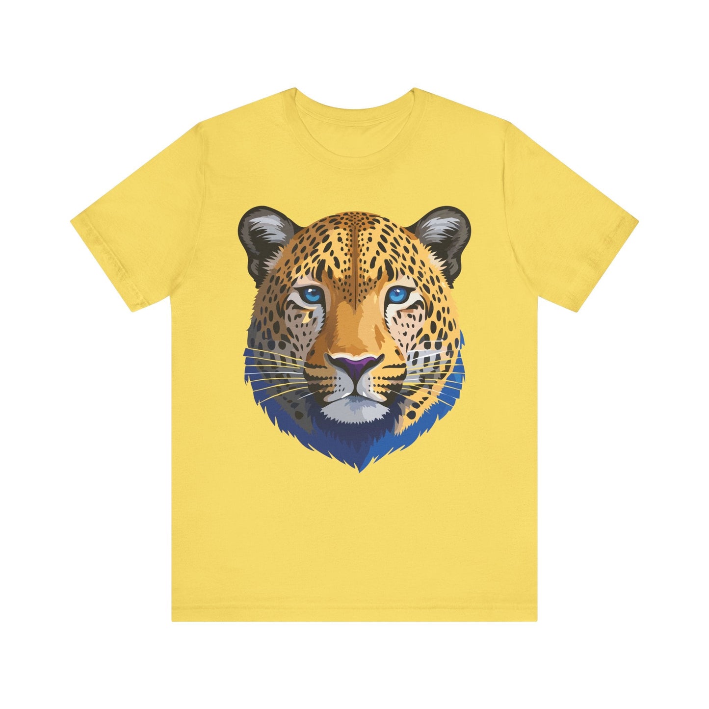 Unisex Animal Graphic Tee Shirt With Wildlife Art Design For Everyday Comfort Short Sleeve