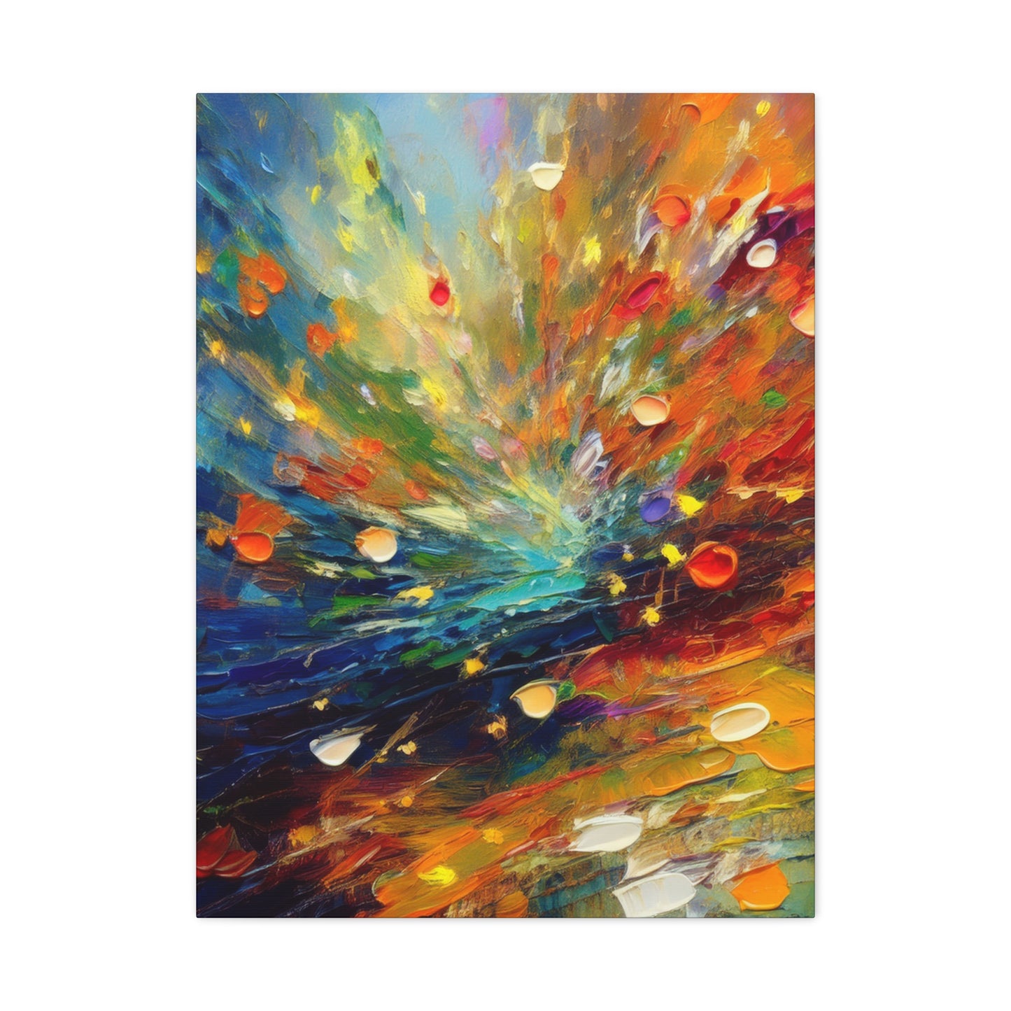 Abstract Oil Painting Print Canvas 20x24,20x30,24x30 24x32,24x36,30x40 32x48,36x48,40x60 Pine-Wood Inner Frame ABS-121