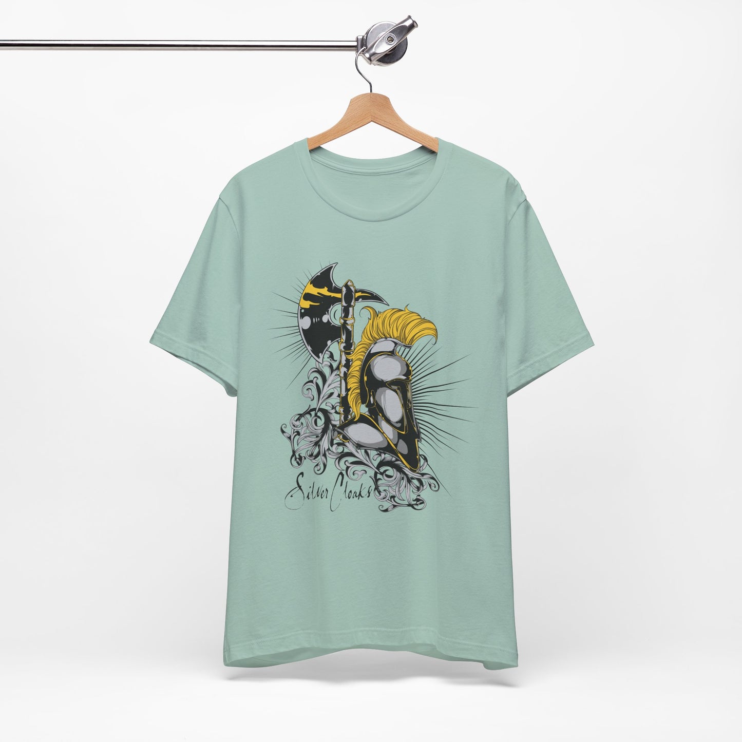 Stylish Armor Graphic Tee, Artistic Tee, Graphic T-Shirt, Artistic Vintage T-Shirt, Vintage Shirt