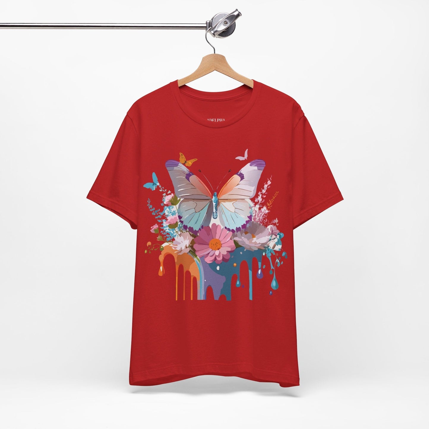 Butterfly Graphic Tee Unisex Premium Art Design Original Adelpha Artwork