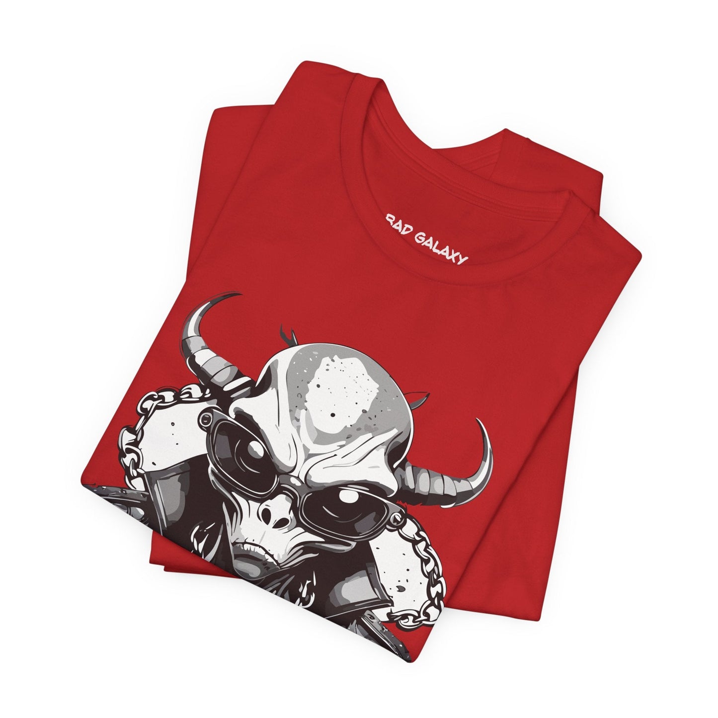 Alien Tee Shirt From Bad Galaxy 100 Cotton Made To Order With Eco Friendly Inks Free Shipping