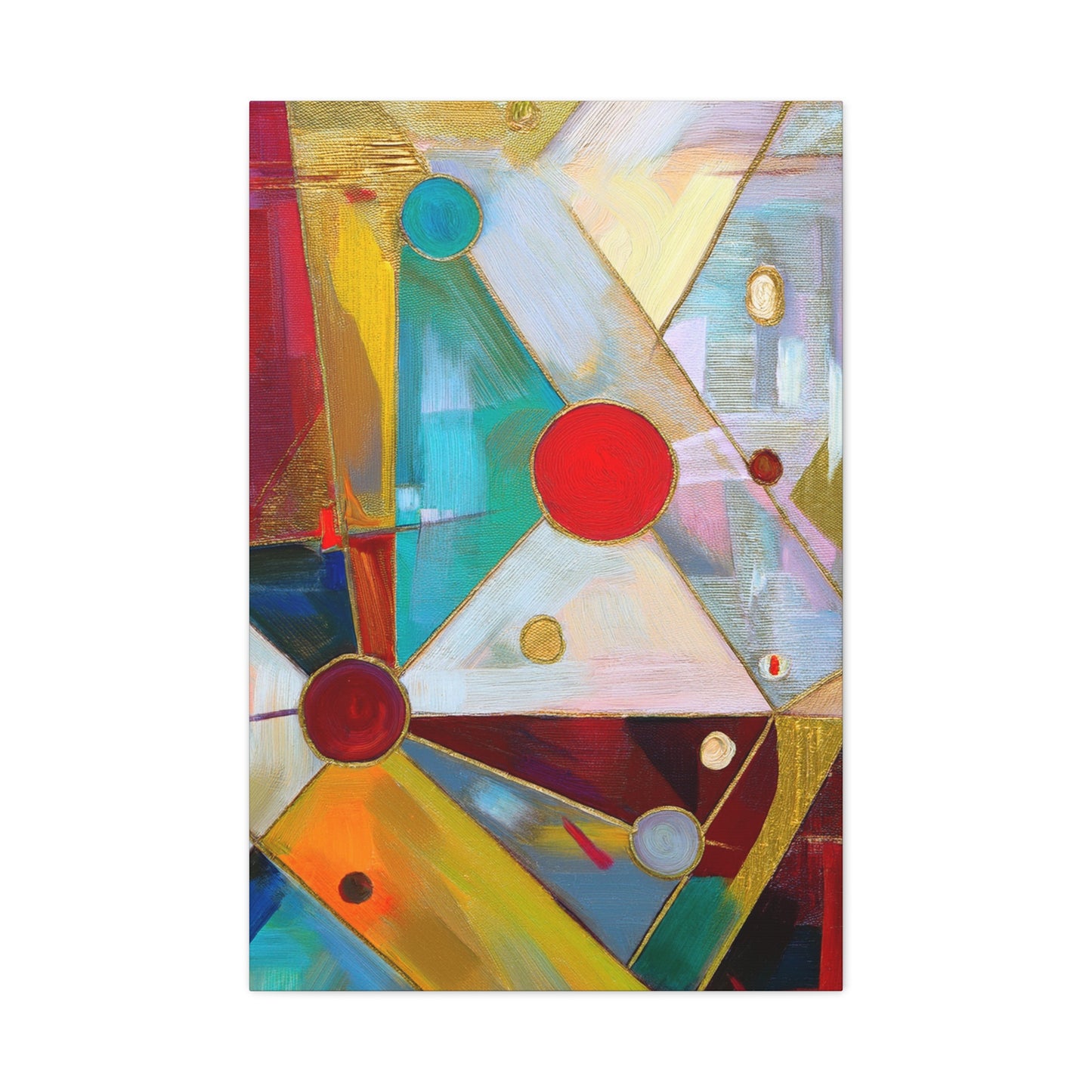 Abstract Oil Painting Print Canvas 20x24,20x30,24x30 24x32,24x36,30x40 32x48,36x48,40x60 Pine-Wood Inner Frame ABS-177