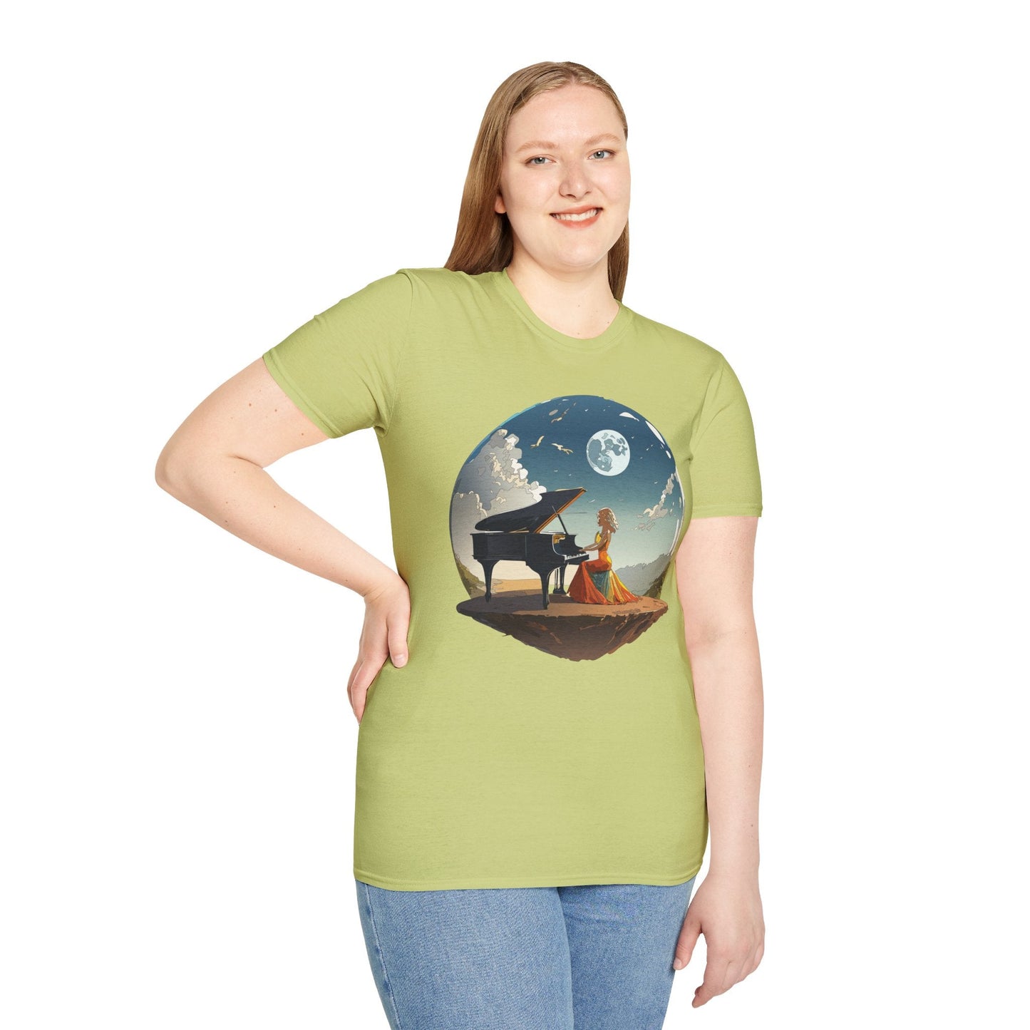 Womens Graphic T Shirts Art Design Shirt Gildan Softstyle 64000 Cotton Tee Unisex Comfort