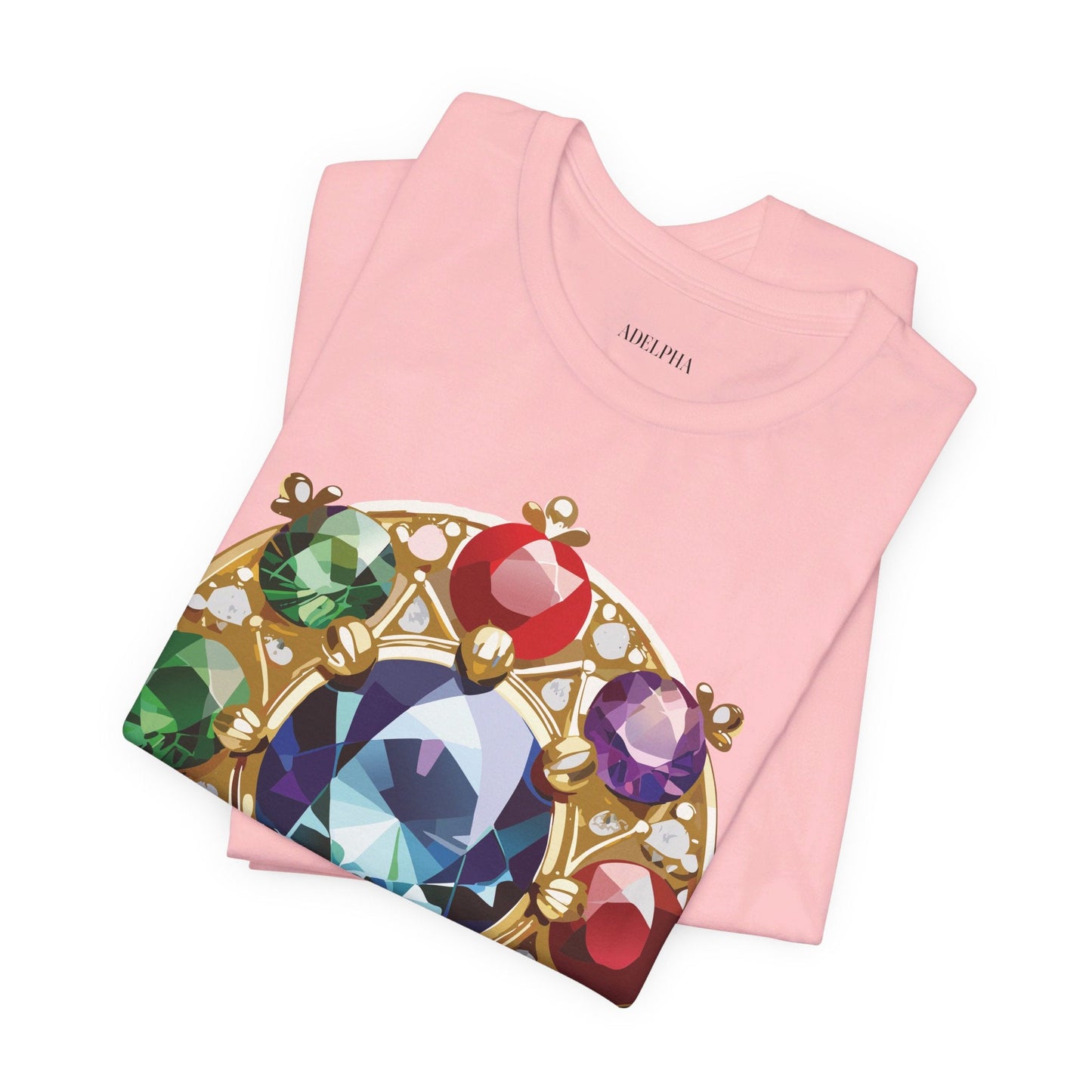 Jewelry Graphic Unisex 100 Cotton Vintage Treasure Art T-Shirt 40