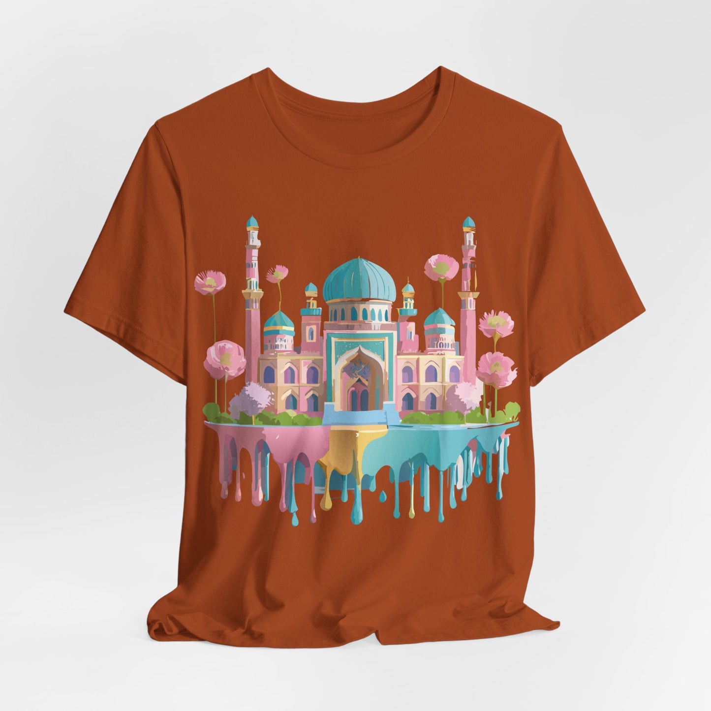 Adelpha Unisex Graphic Tee Vintage Inspired Artwork Tashkent Tourist Shirt Travel Style
