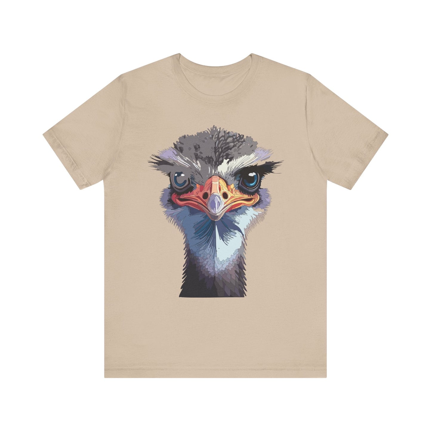 Unisex Animal Tee Shirt With Art Design Wild Animals Shirt Gildan Softstyle 64000