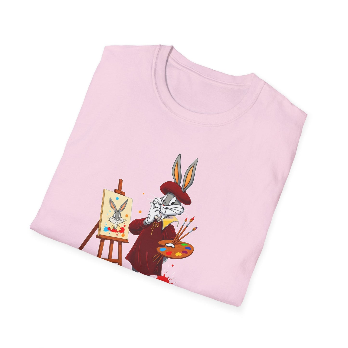 Bugs Bunny Shirt Unisex Cartoon T Shirt Softstyle 64000 Graphic Tee By Gildan Brand