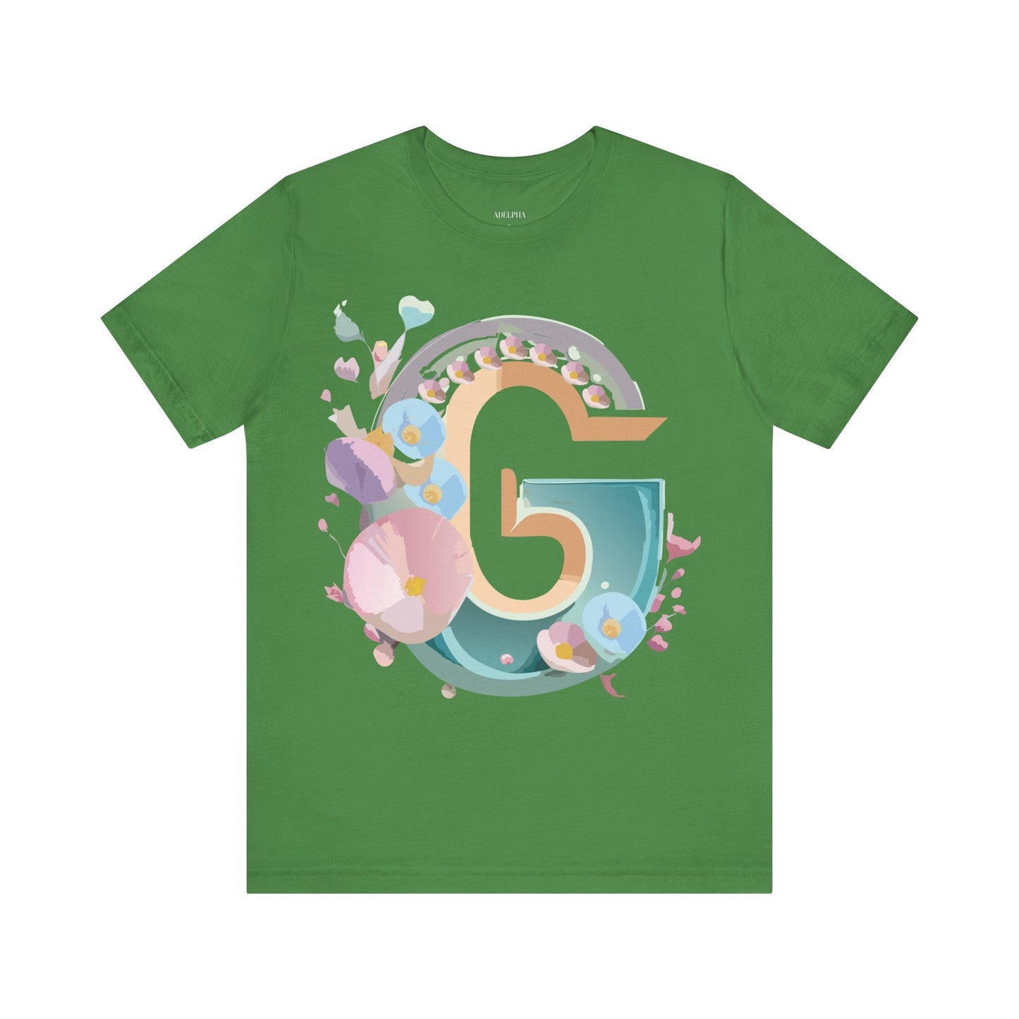 Adelpha Letter G Shirt Unisex Jersey Short Sleeve Graphic Tee With Vintage Inspired Artwork