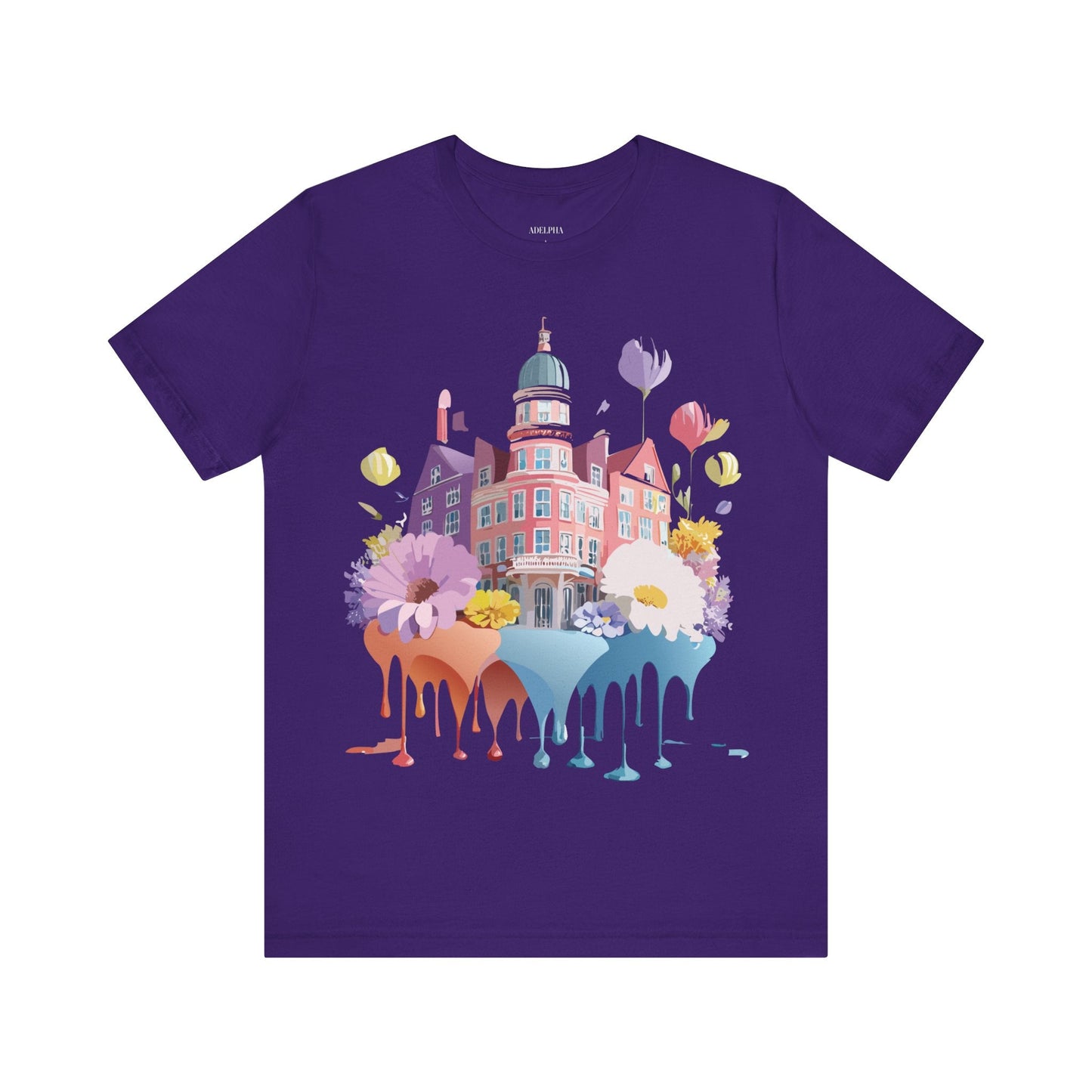 Amsterdam Tourist Shirt Unisex Graphic Tee With Vintage Adelpha Artwork For Everyday Wear