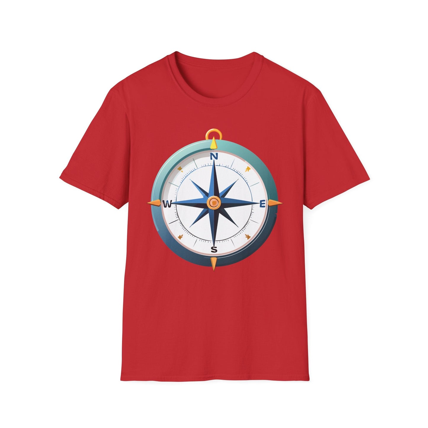 Compass Navigator Graphic Tee Unisex 100 Cotton 7