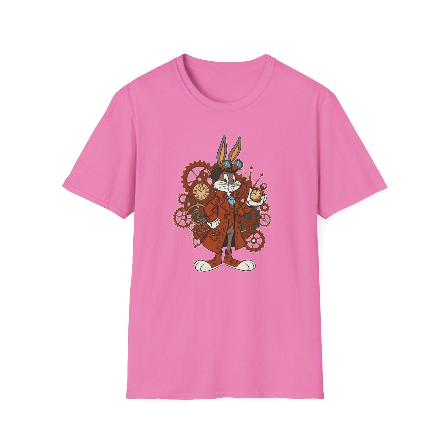 Bugs Bunny Shirt Unisex T Shirt Cartoon Tee 100 Percent Cotton Gildan Softstyle Graphic Tee