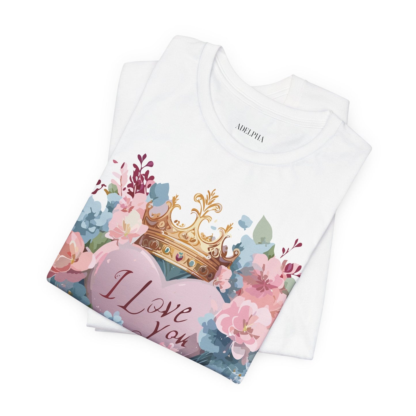 Valentine Graphic Tee Unisex Jersey Short Sleeve Vintage Inspired Art Design By Adelpha