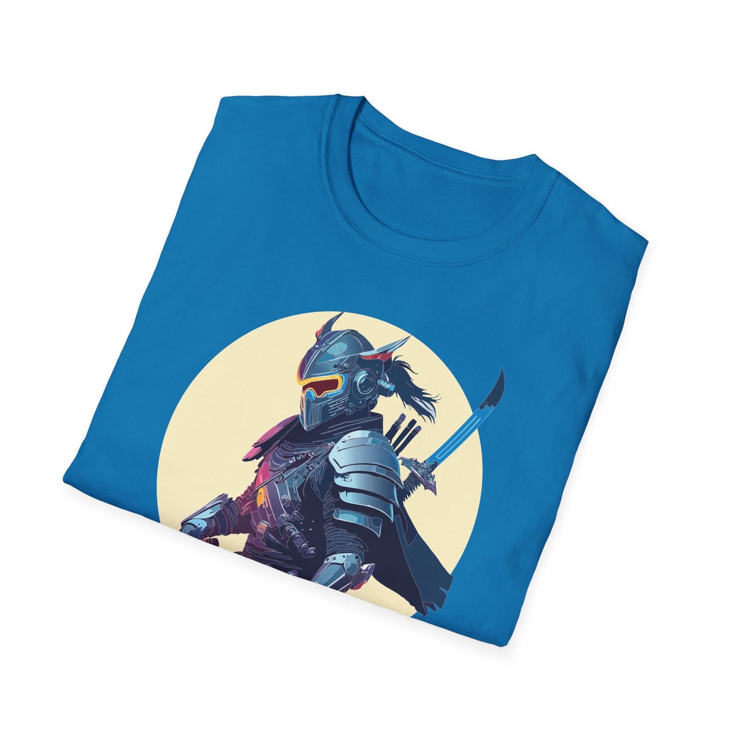 Samurai Shirt Unisex Softstyle Short Sleeve T Shirt Gildan 64000 Breathable Comfort Wear