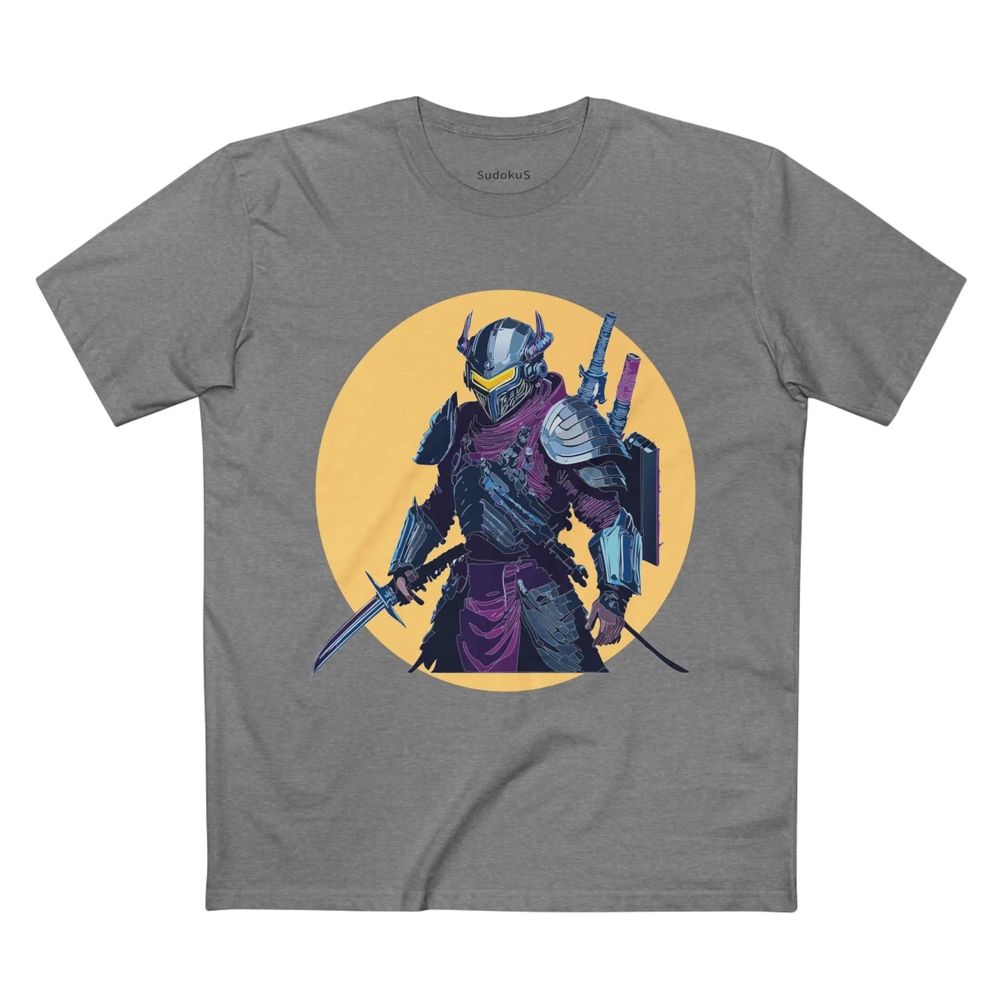 Samurai Graphic Unisex 100 Cotton Staple Tee 1