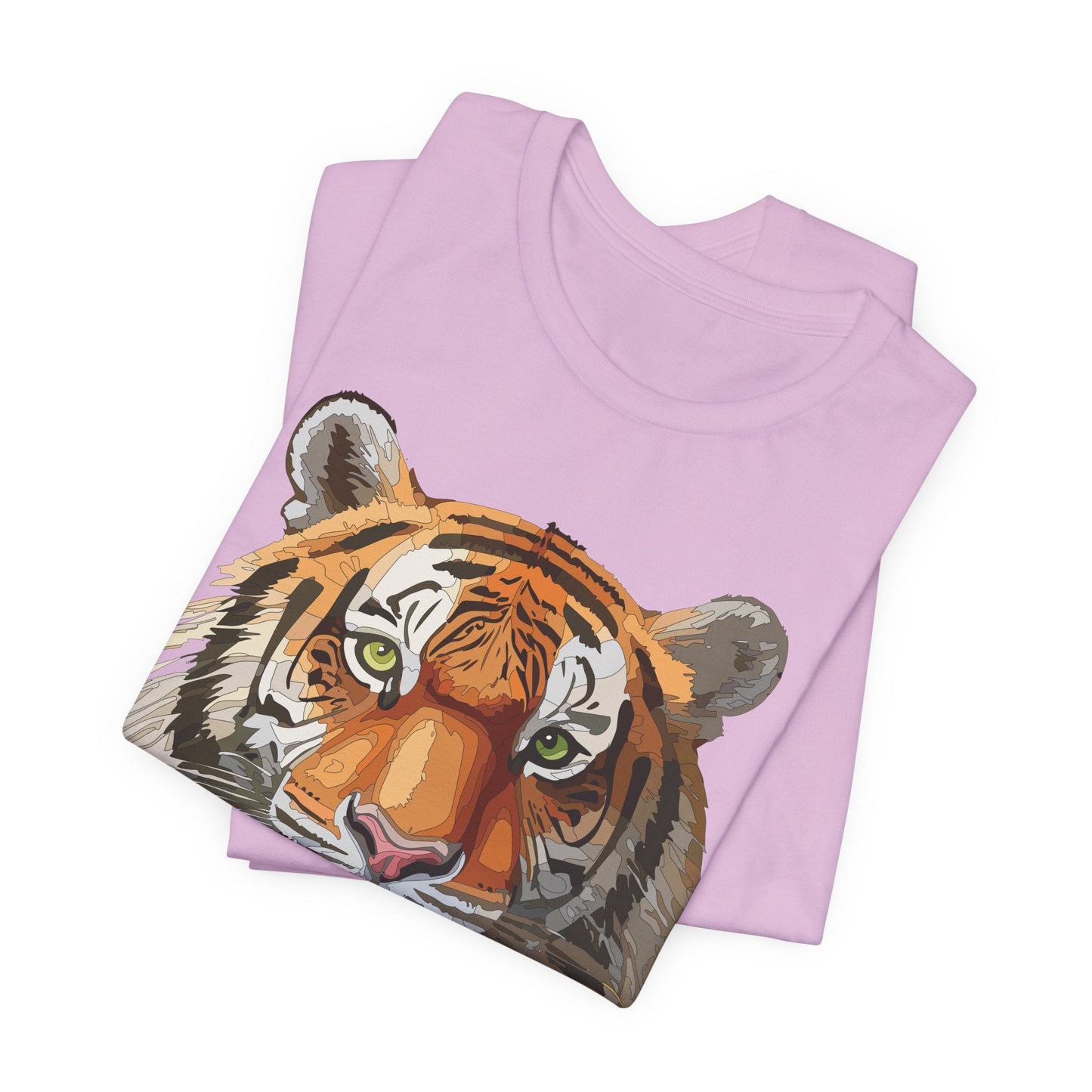 Unisex Animal Art Design Tee Shirt Wild Animals Graphic Tee Softstyle Gildan 64000