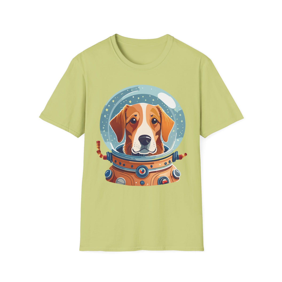 Astronaut Dog Tee | Space Helmet Beagle Graphic T-Shirt