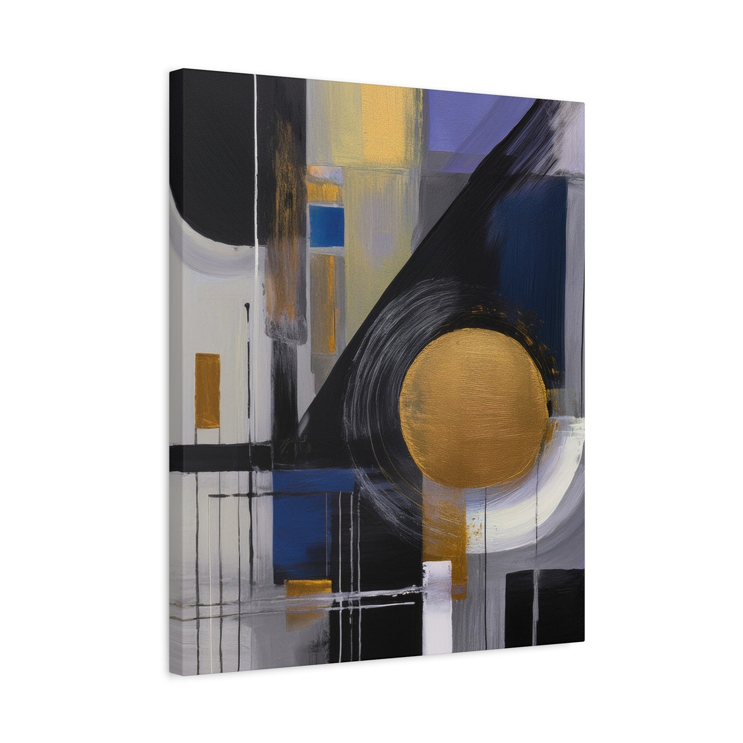 Purple Abstract Painting Print Canvas 20x24,20x30,24x30, 24x32,24x36,30x40, 32x48,36x48,40x60 Pine-Wood Inner Frame ABS-32