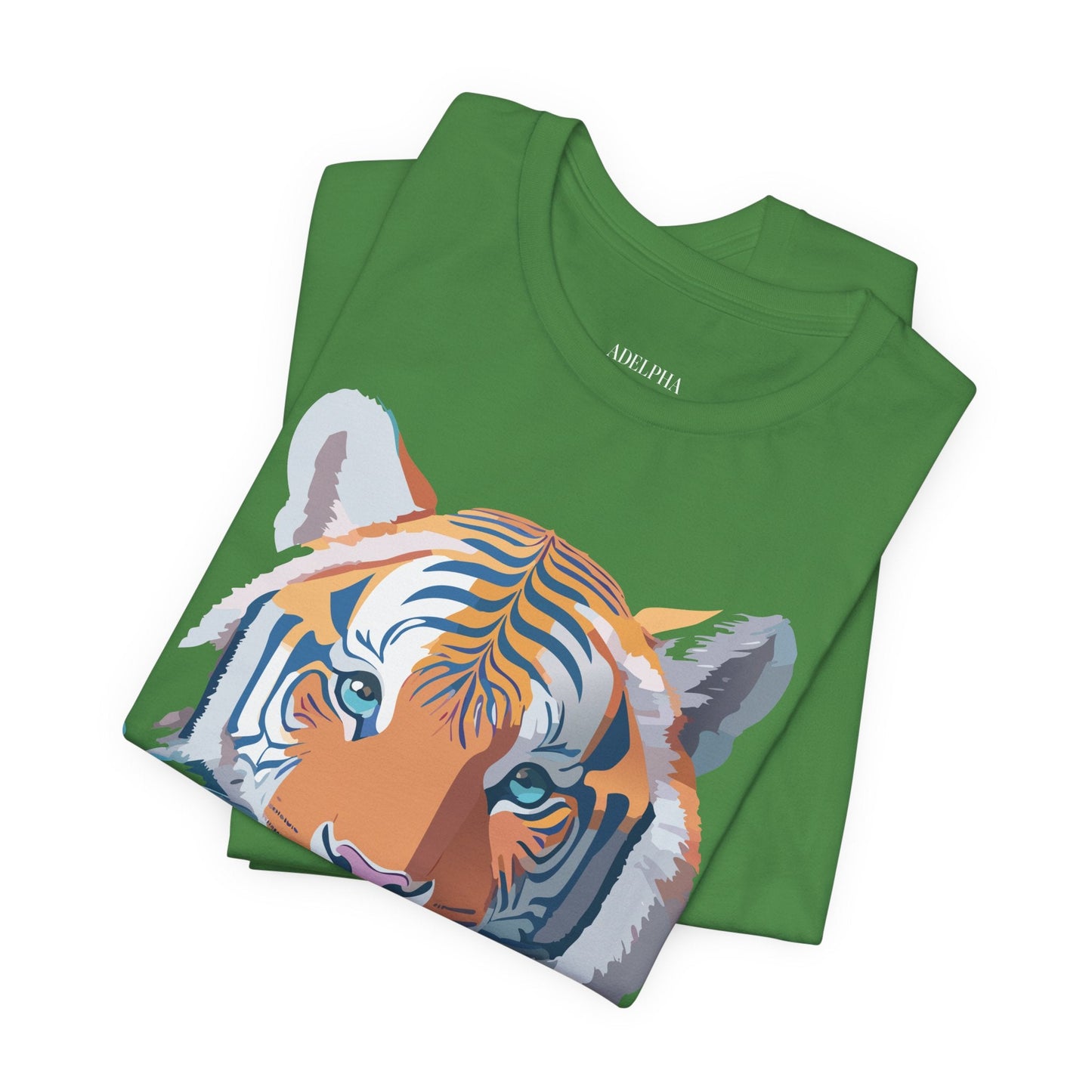 Tiger Graphic Tee Unisex Jersey Short Sleeve Vintage Inspired Artwork Adelpha Art Design