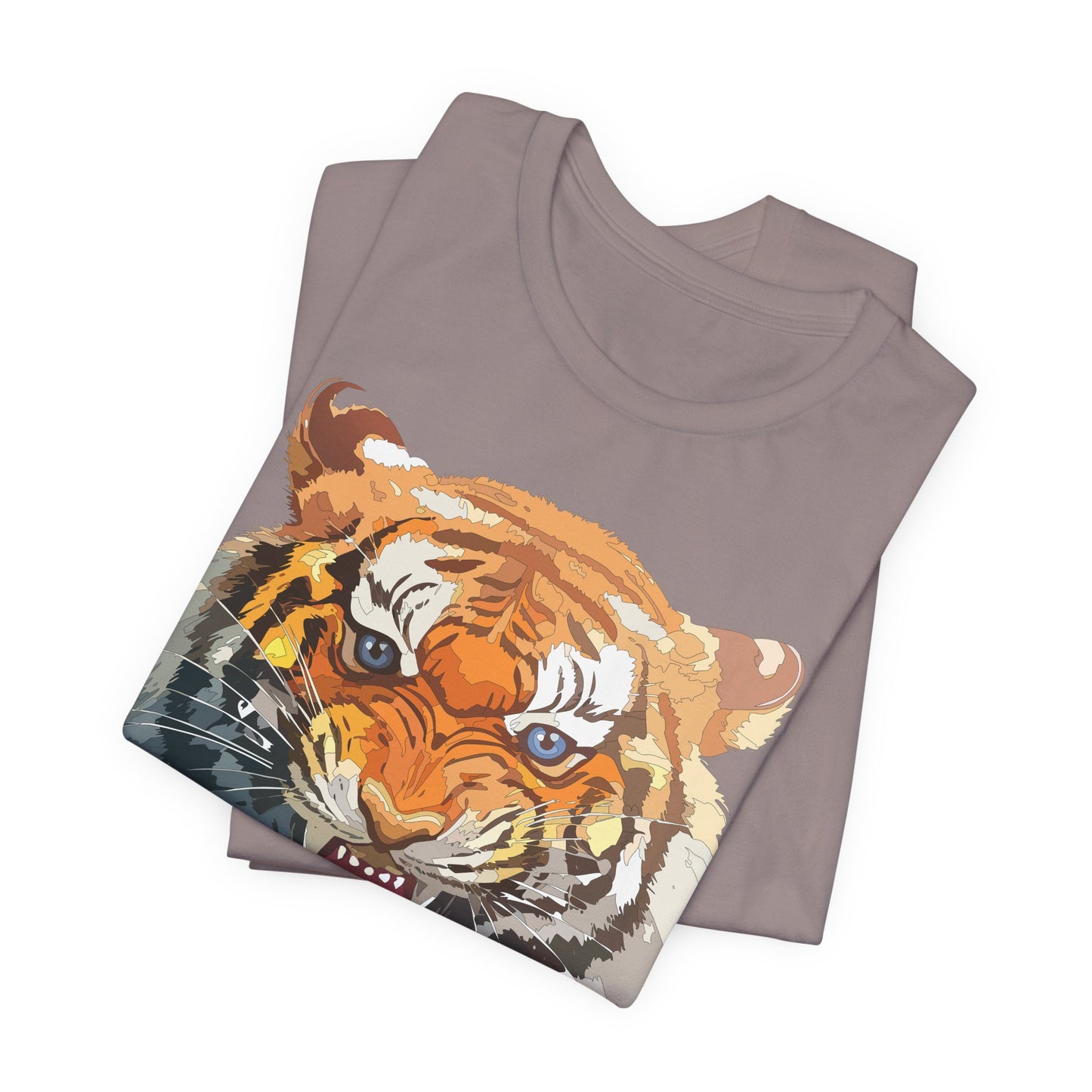 Tiger Shirt, Animal Shirt, T-Shirt with Tiger, Art Design Tee, Animal Tees, Safari T-Shirt, Graphic Design Tee 14