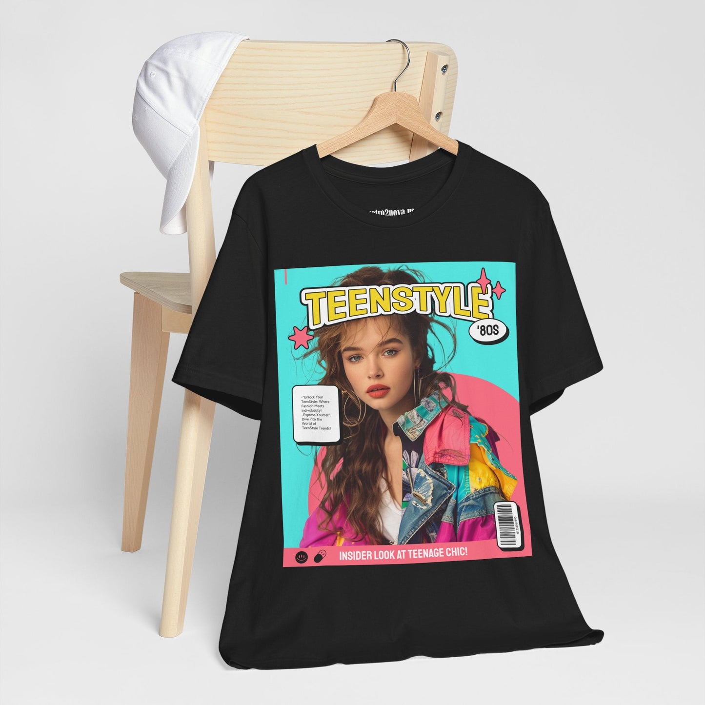 Magazine Cover Shirt Unisex Jersey Short Sleeve Tee Lightweight Breathable Fabric