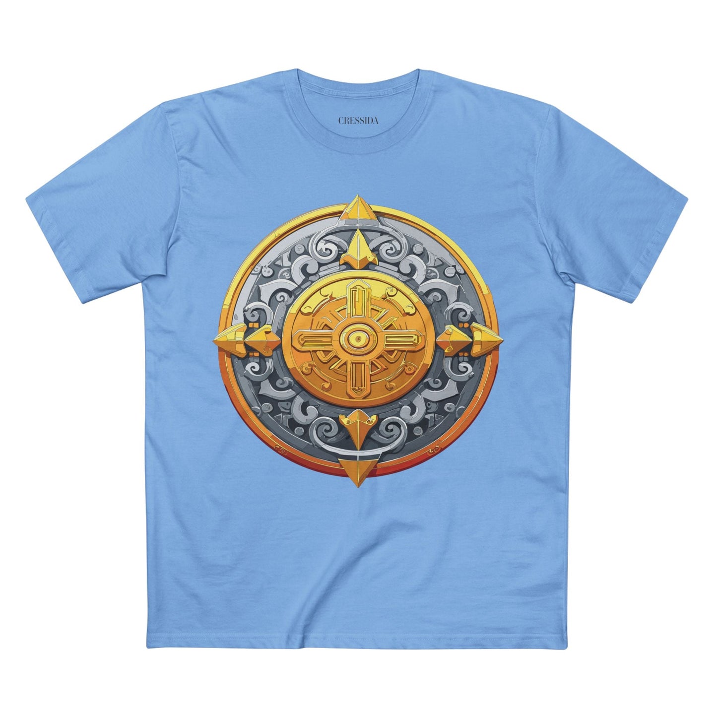 Antique Gold Coin Graphic Design T-Shirt Unisex 100 Cotton With Golden Print Artwork Tee 20