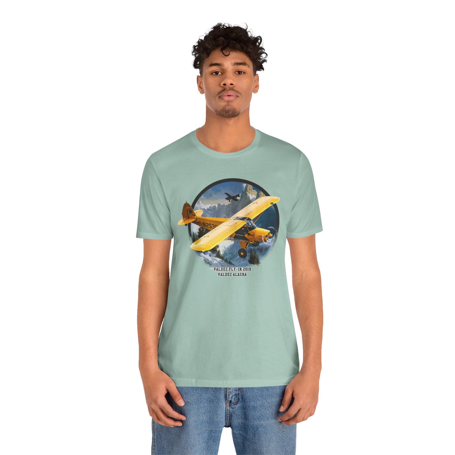 Retro Plane Graphic Design Tee, Plane Shirt, Vintage Tees, Art Design T-Shirt, Graphic Tee, Retro Art Shirts