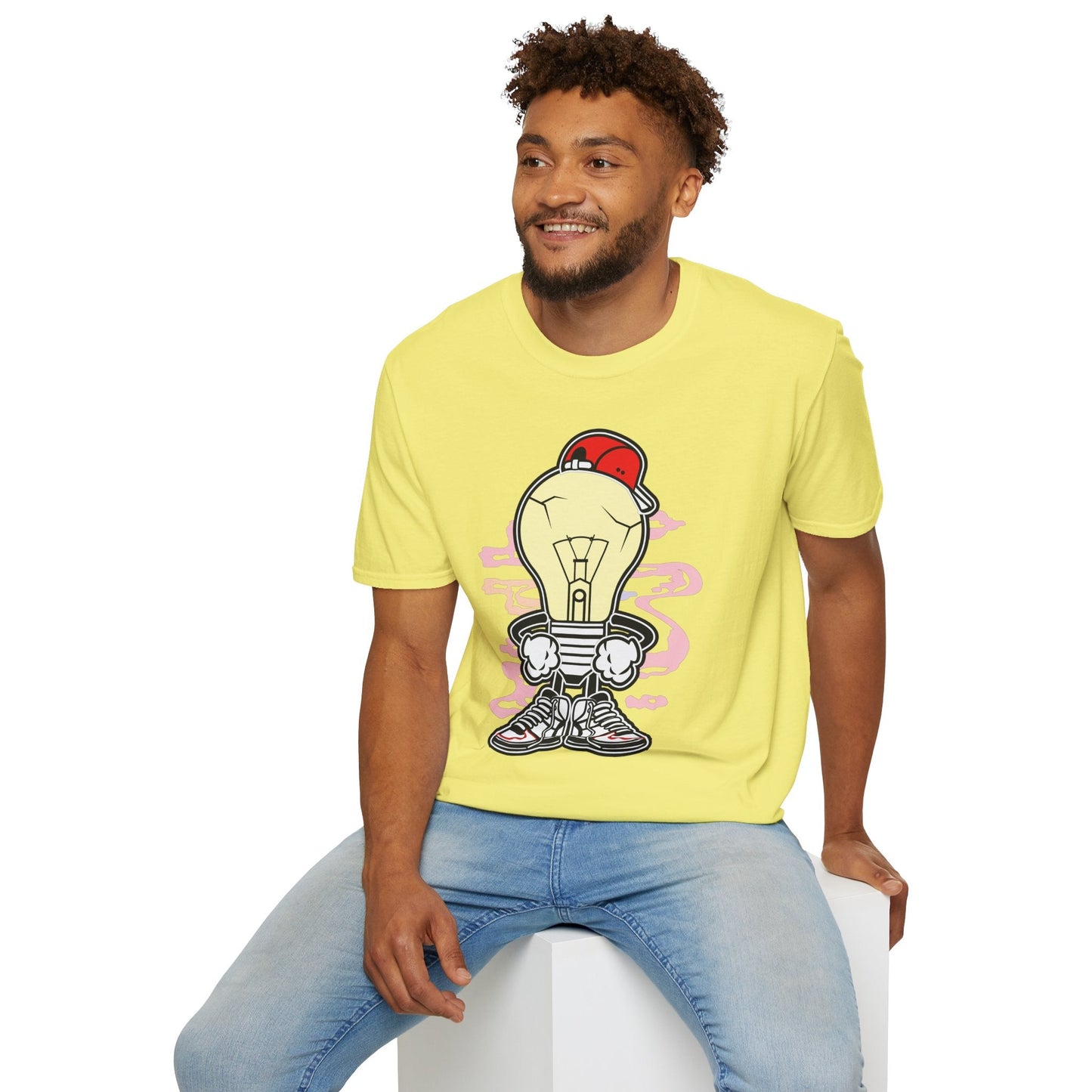 Cartoon T Shirt Animation Tee Funny Graphic Unisex Gildan Softstyle 64000 Cotton Tee