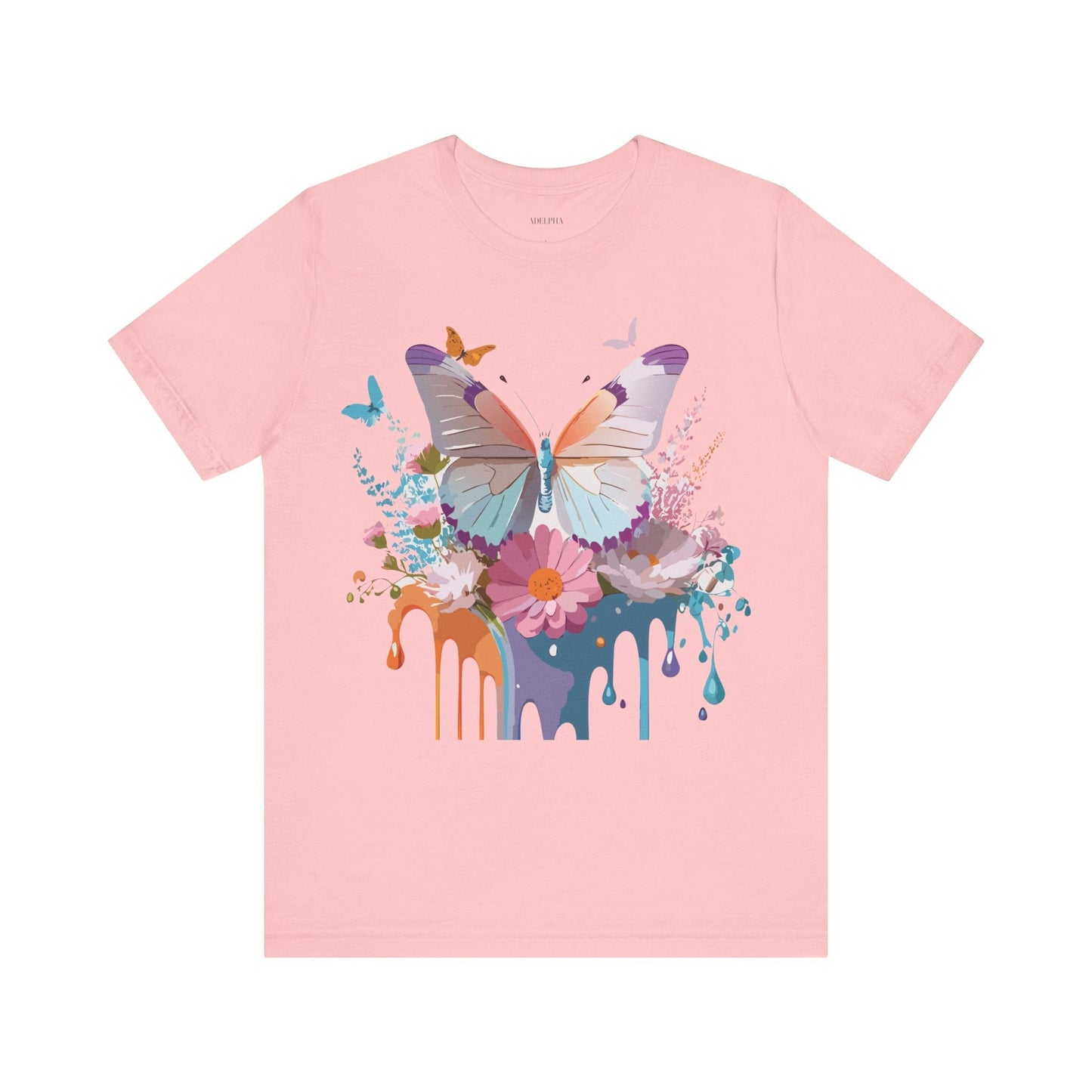 Butterfly Graphic Tee Adelpha Vintage Inspired Unisex Short Sleeve Shirt