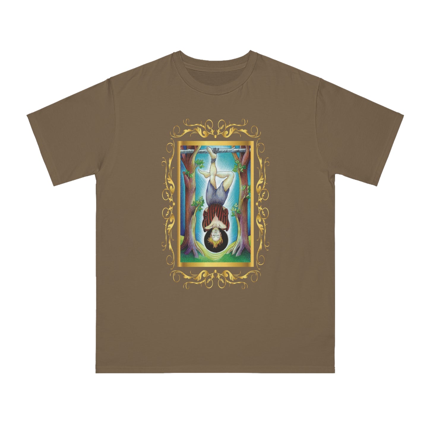 T-Shirt aus Bio-Baumwolle, Unisex, mit Tarotkarten