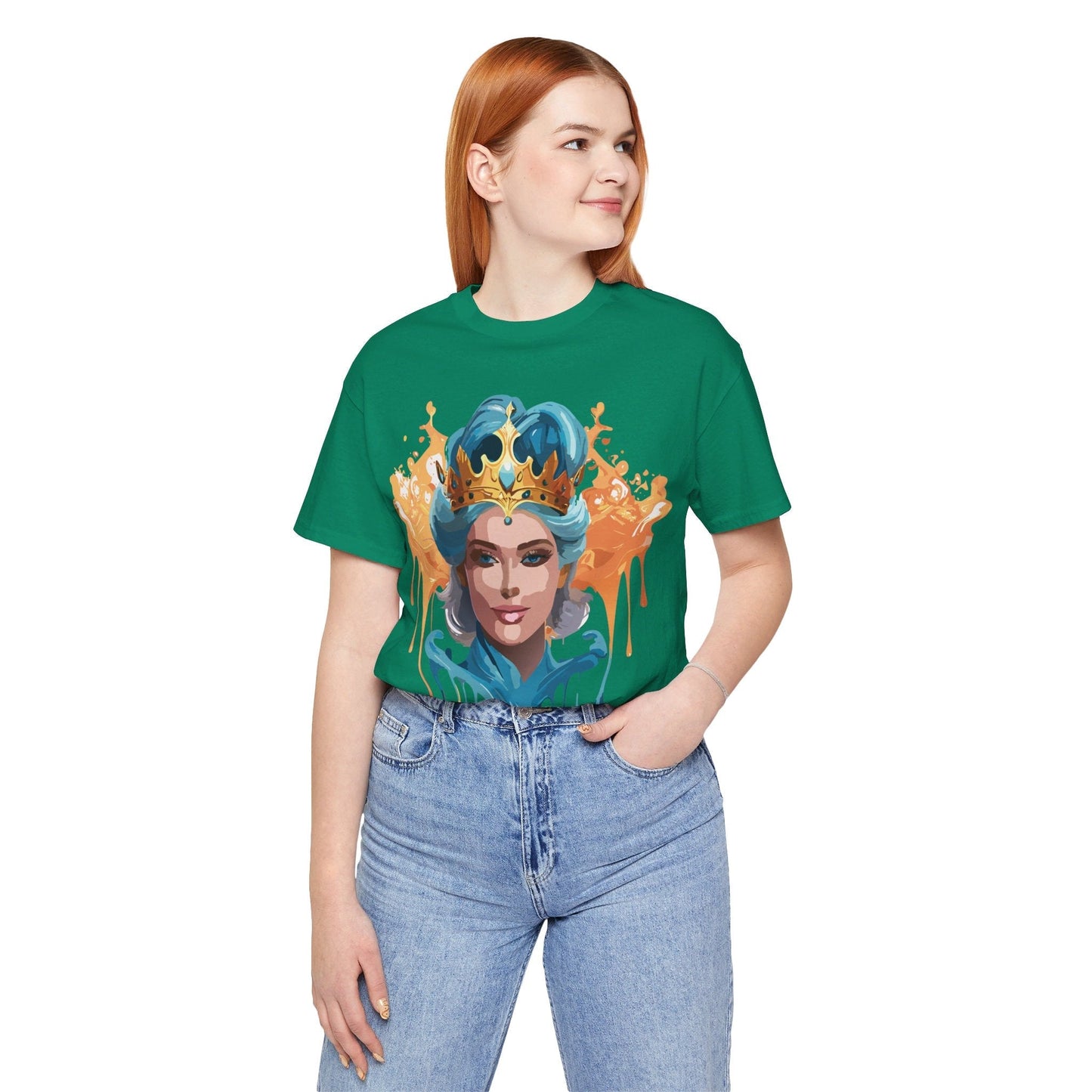 Queen Graphic Tee Unisex Jersey Short Sleeve Premium Quality Adelpha Vintage Inspired Artwork