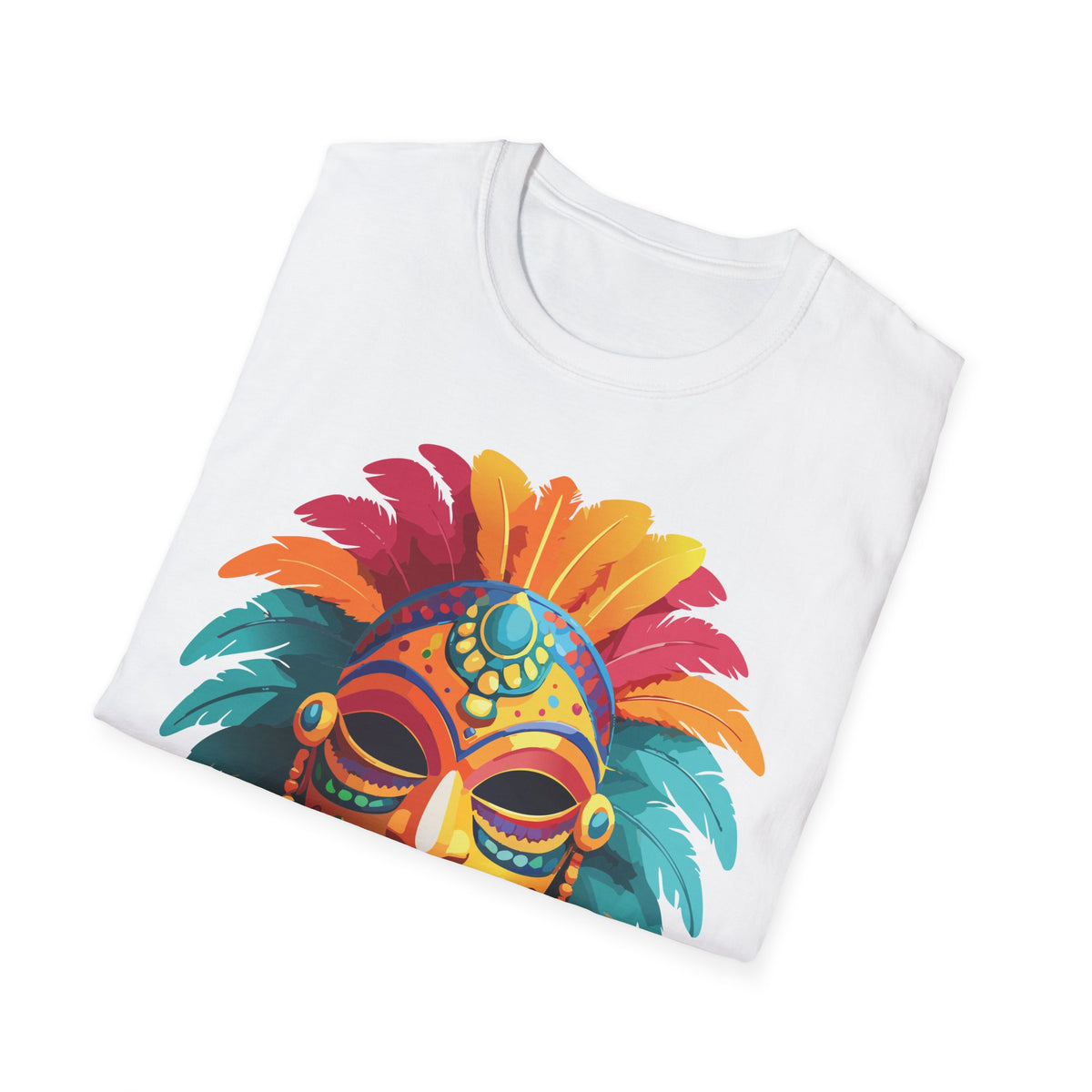 Mask Masquerade Carnival Graphic Tee Gildan Unisex 100 Cotton Tee Shirt m35