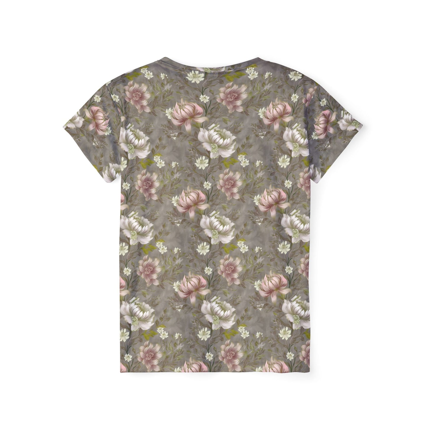 Women Poly Shirt with Floral Print F301